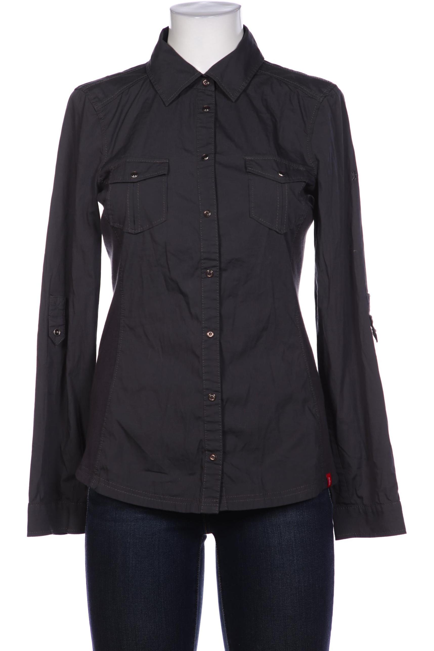 

edc by Esprit Damen Bluse, marineblau, Gr. 38