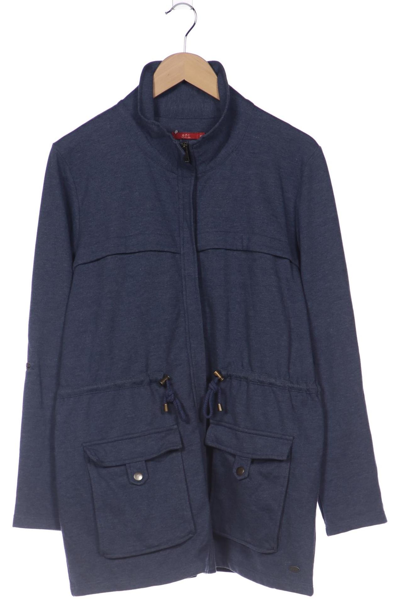 

edc by Esprit Damen Sweatshirt, marineblau, Gr. 44