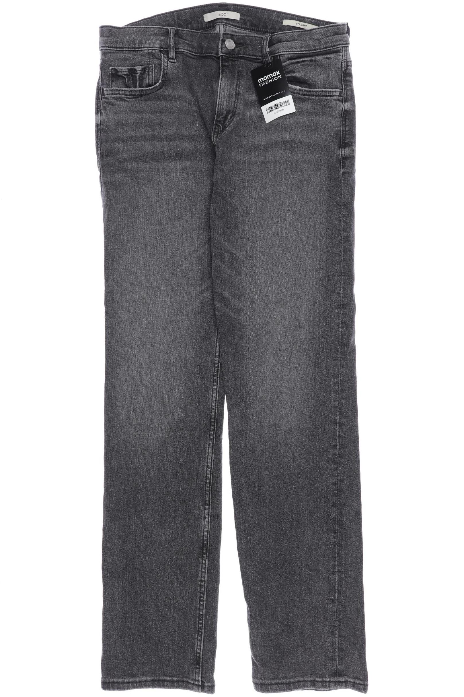

edc by Esprit Damen Jeans, grau, Gr. 29