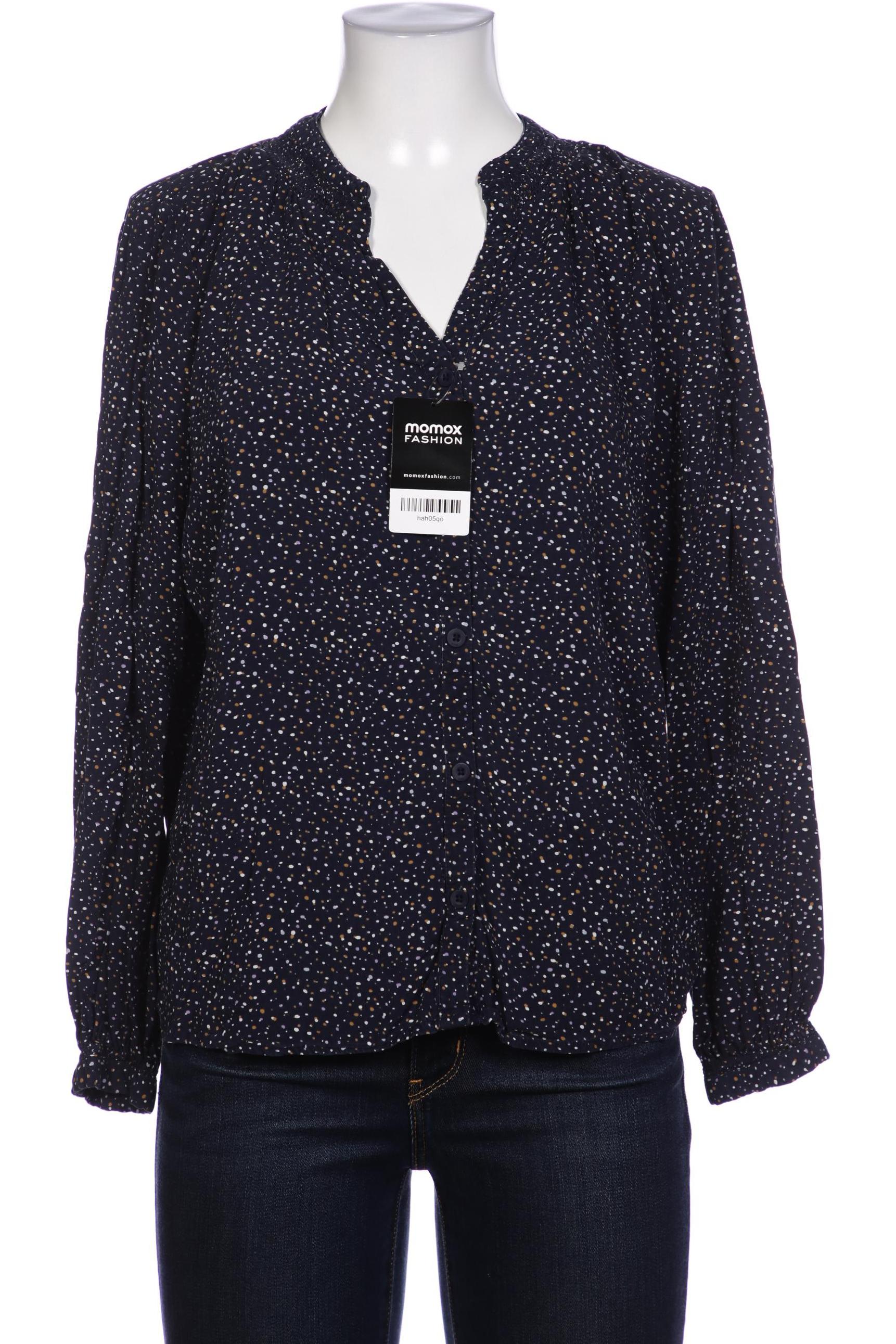 

edc by Esprit Damen Bluse, marineblau, Gr. 38