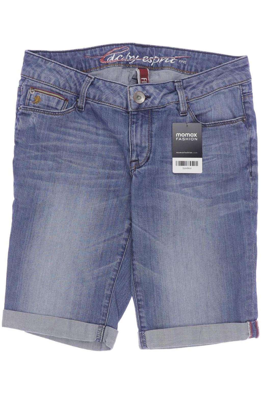 

edc by Esprit Damen Shorts, blau, Gr. 29