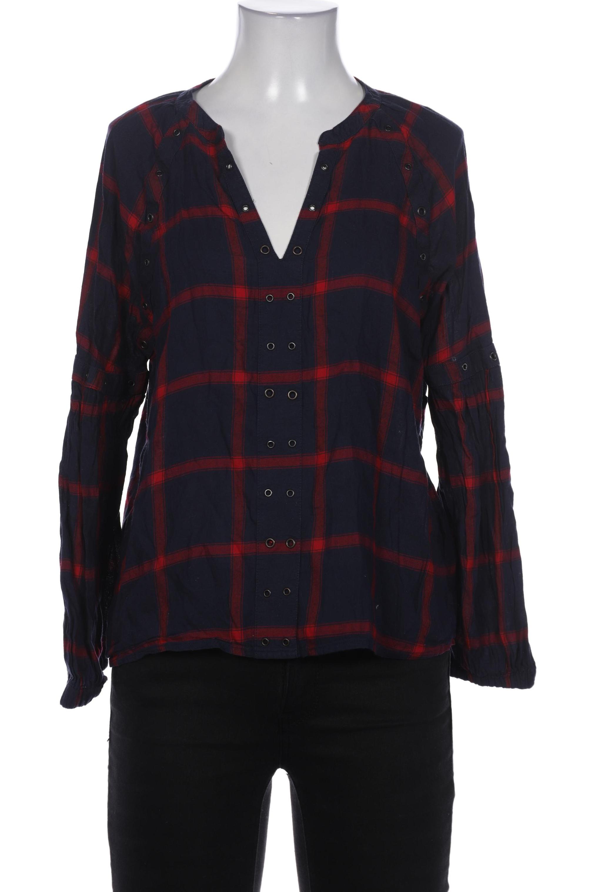 

edc by Esprit Damen Bluse, marineblau, Gr. 36