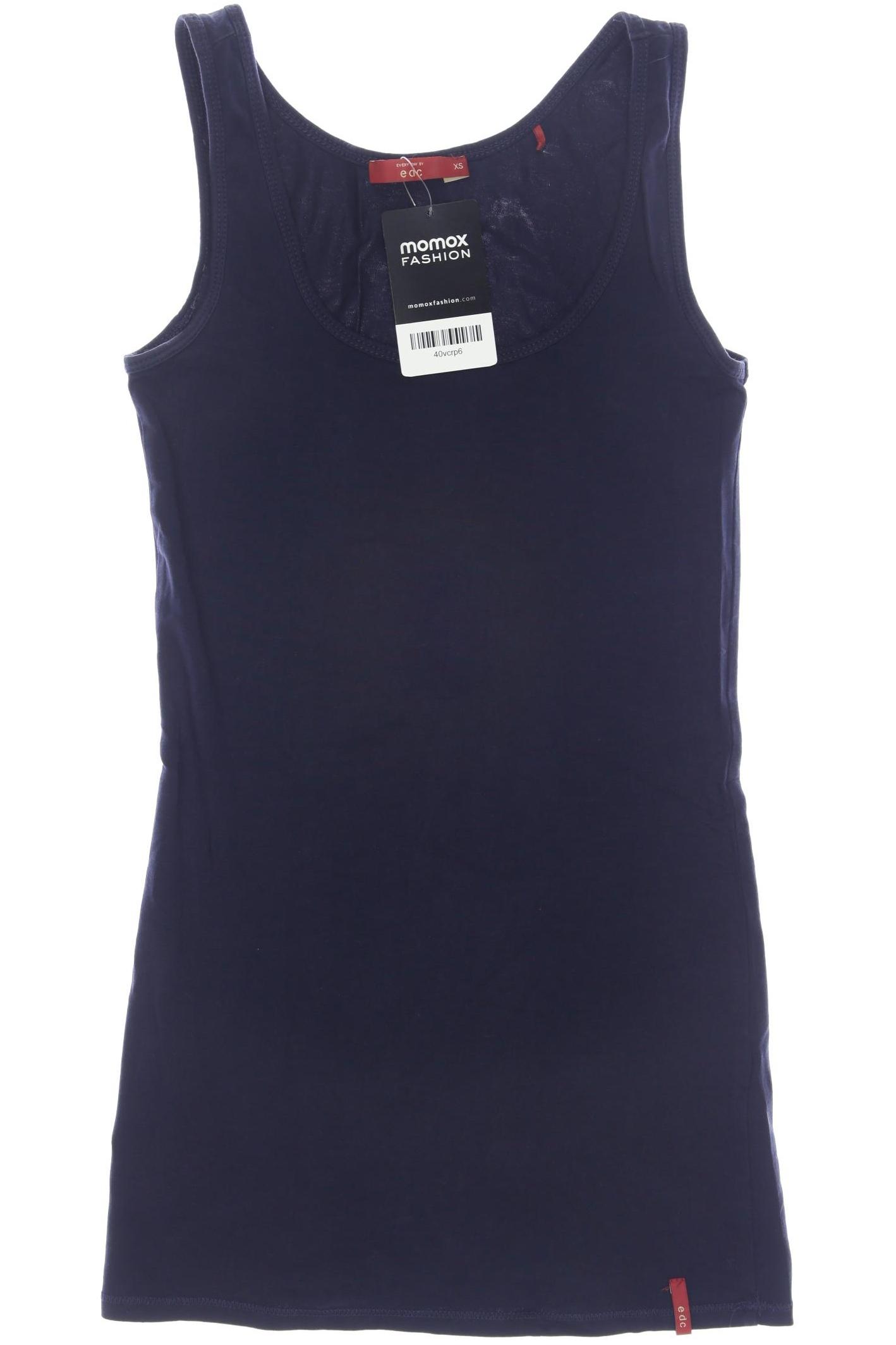 

edc by Esprit Damen Top, marineblau, Gr. 34