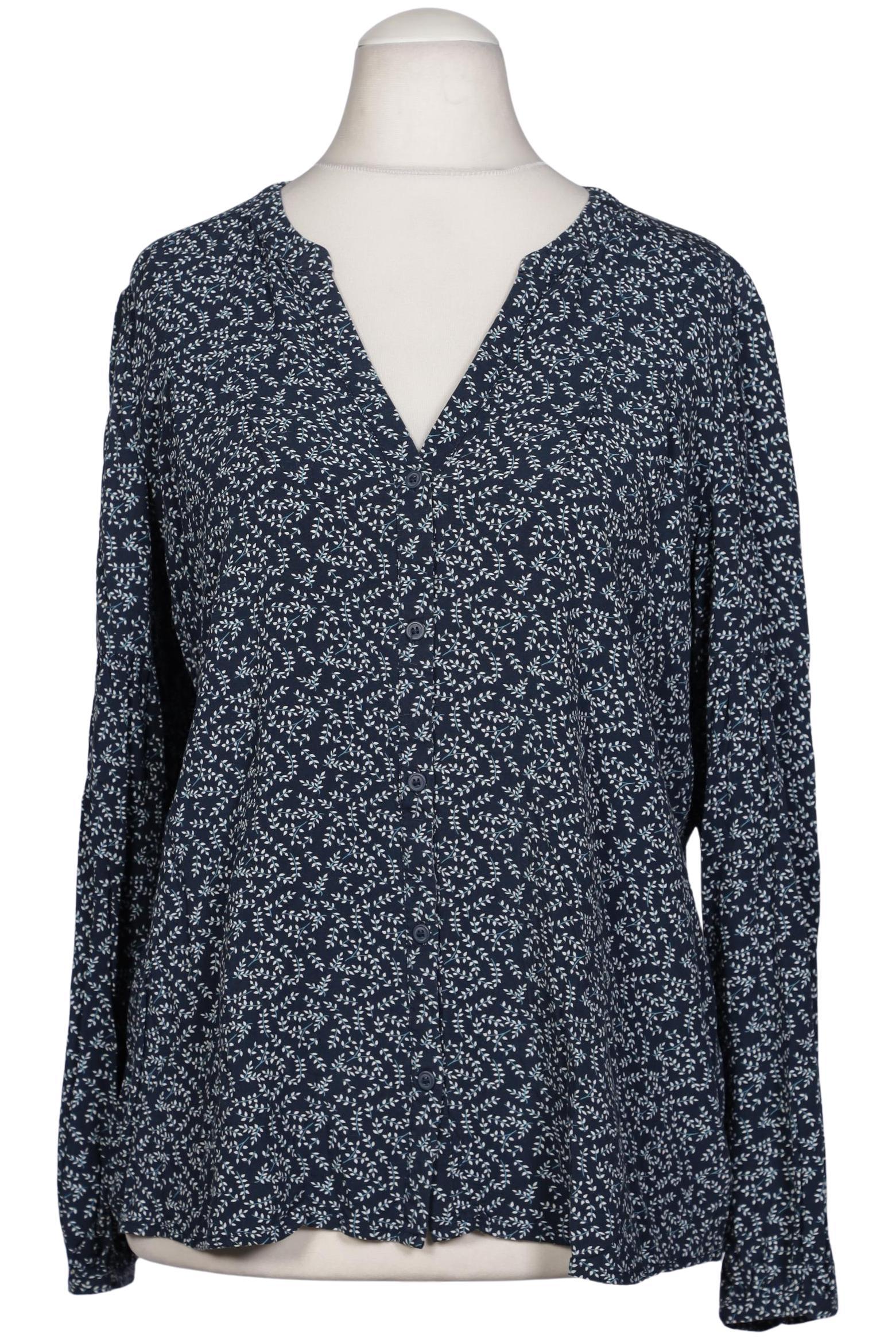 

edc by Esprit Damen Bluse, marineblau, Gr. 38