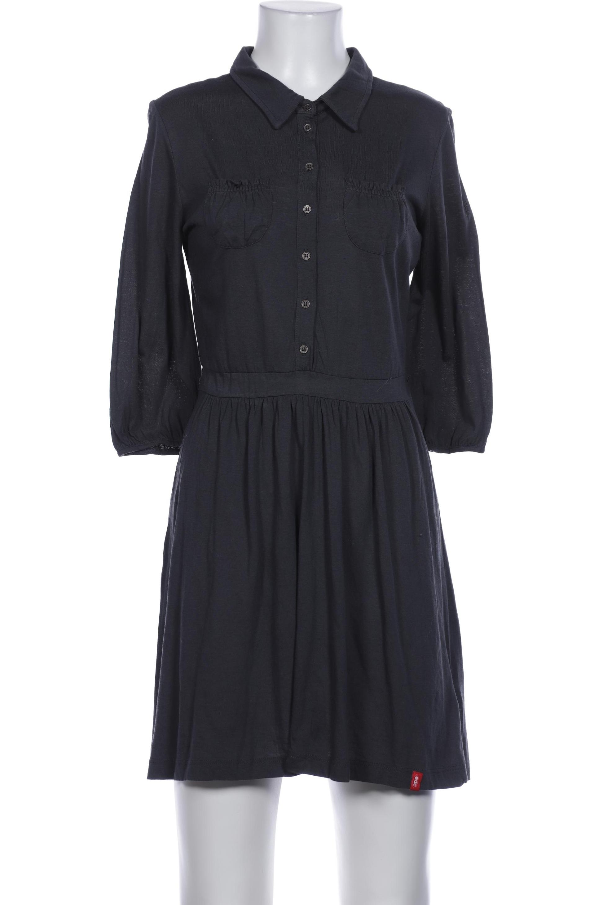 

edc by Esprit Damen Kleid, grau, Gr. 34