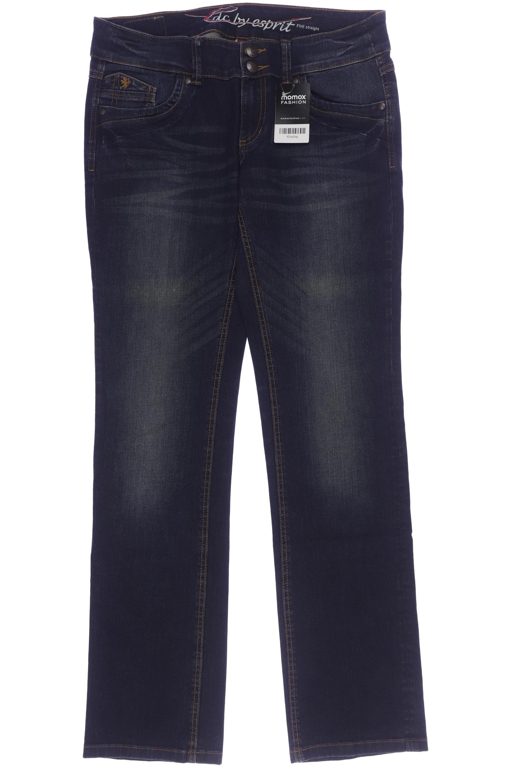 

edc by Esprit Damen Jeans, marineblau, Gr. 33