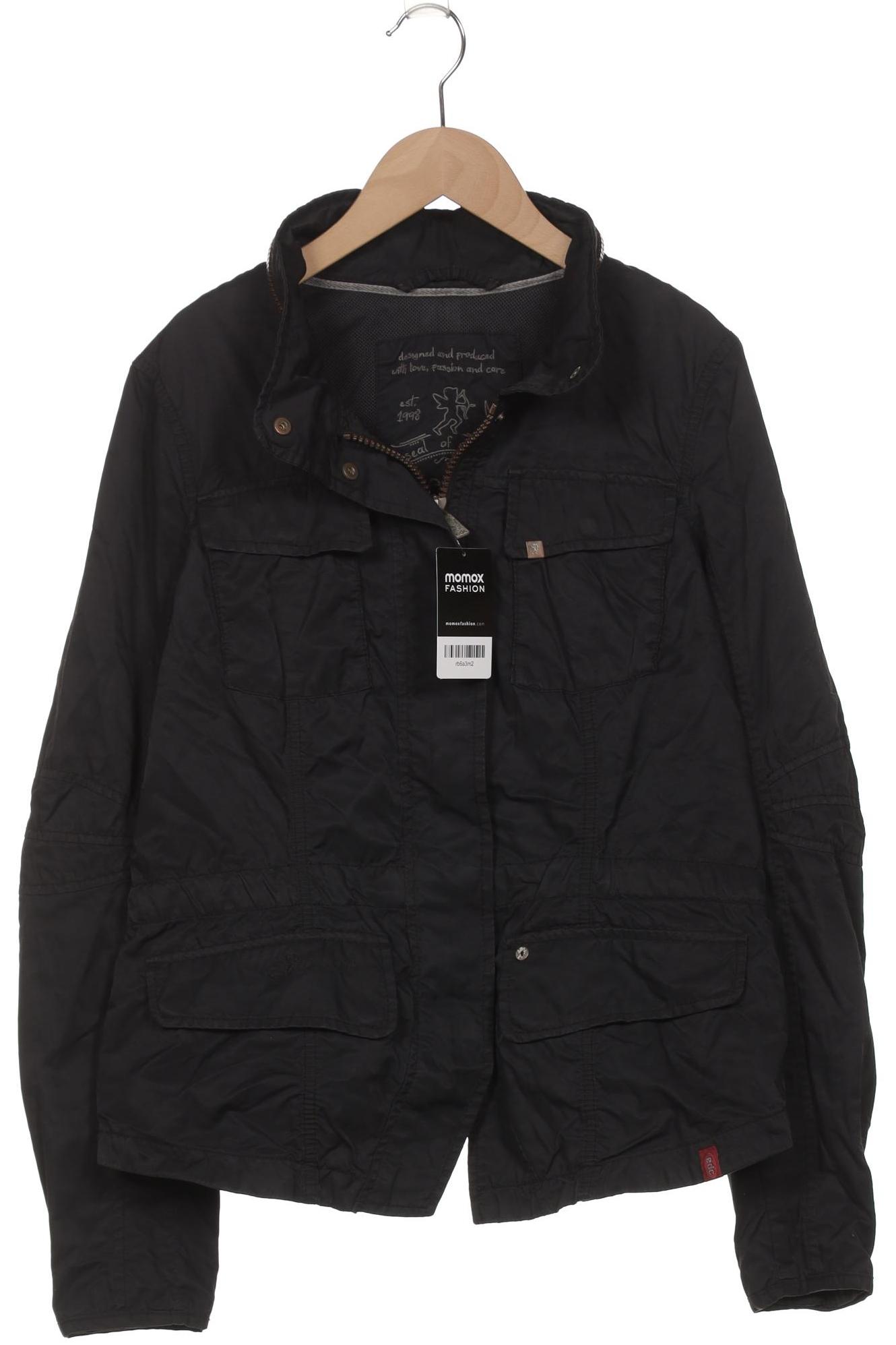 

edc by Esprit Damen Jacke, grau, Gr. 38