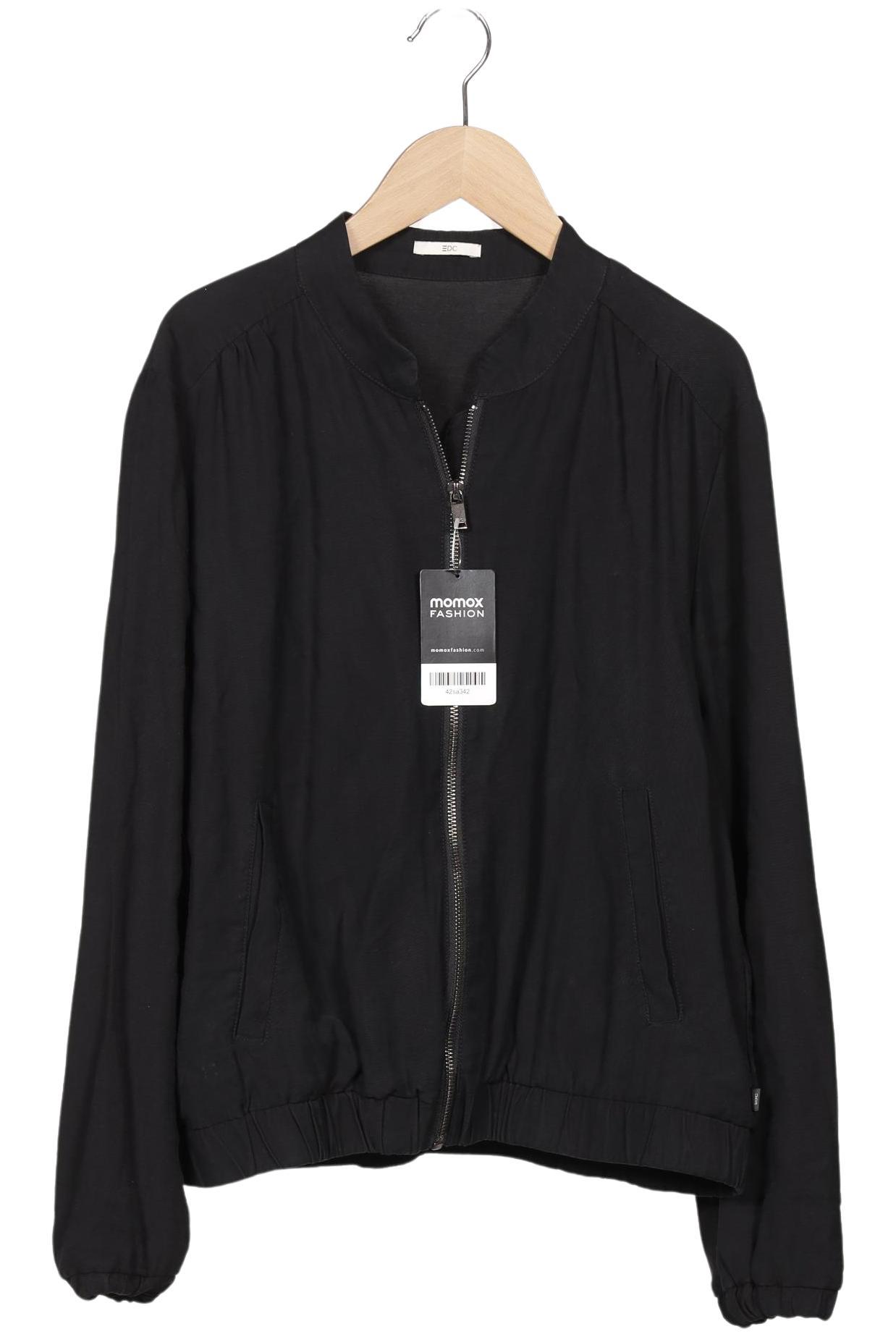 

edc by Esprit Damen Jacke, schwarz, Gr. 36