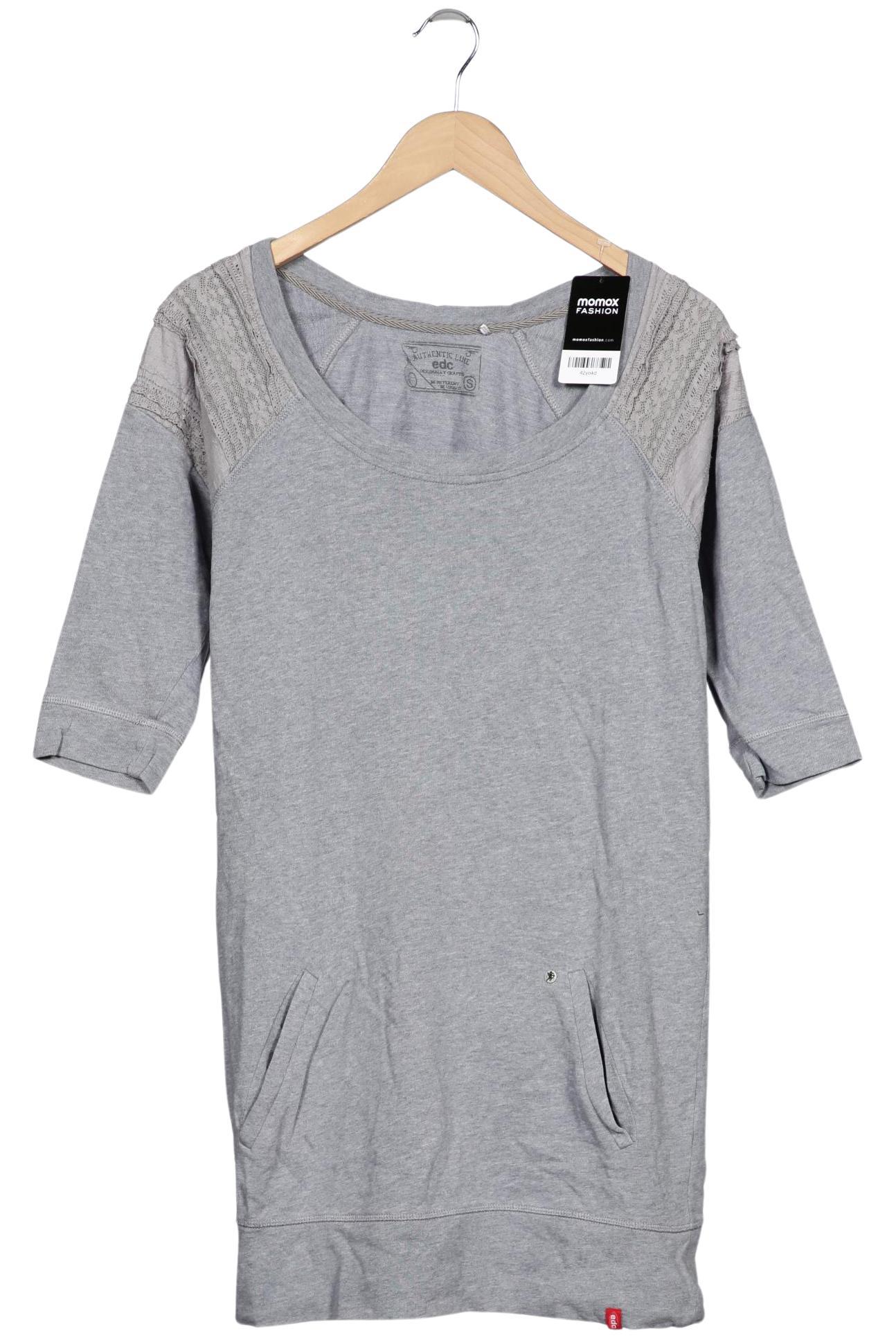 

edc by Esprit Damen Sweatshirt, grau, Gr. 36