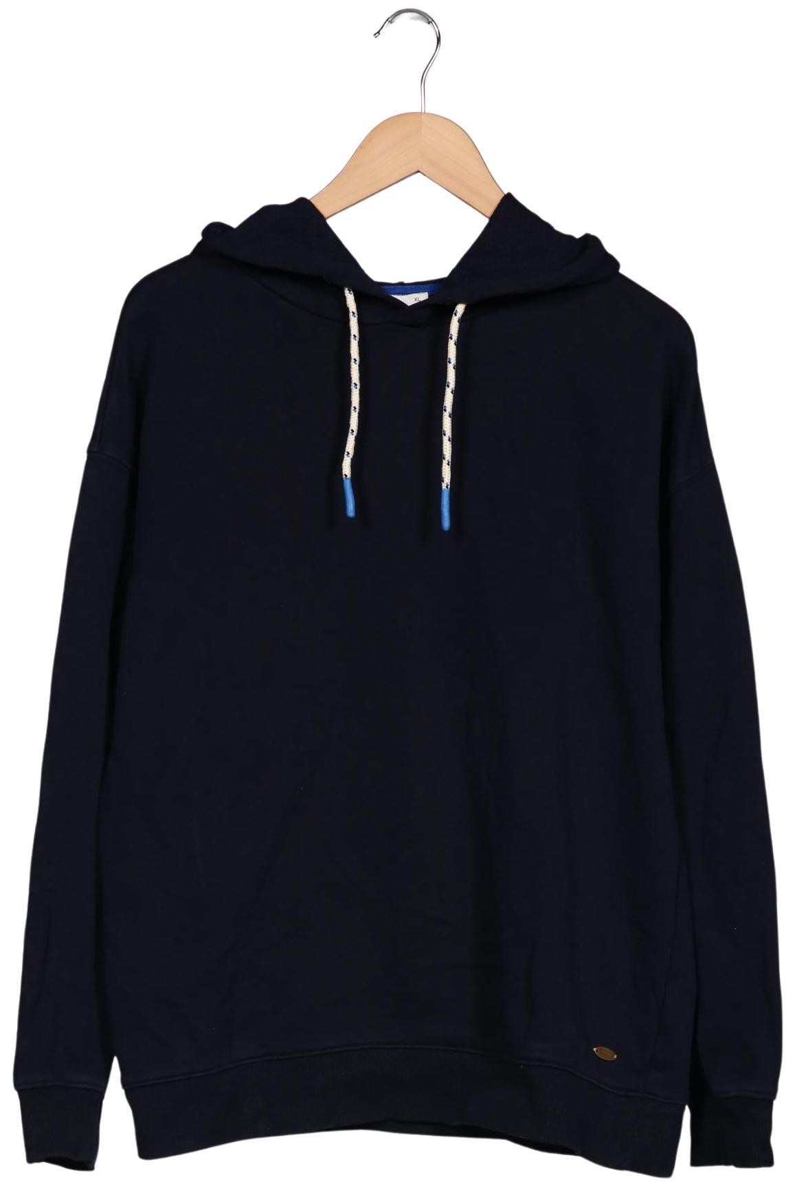 

edc by Esprit Damen Kapuzenpullover, marineblau, Gr. 44
