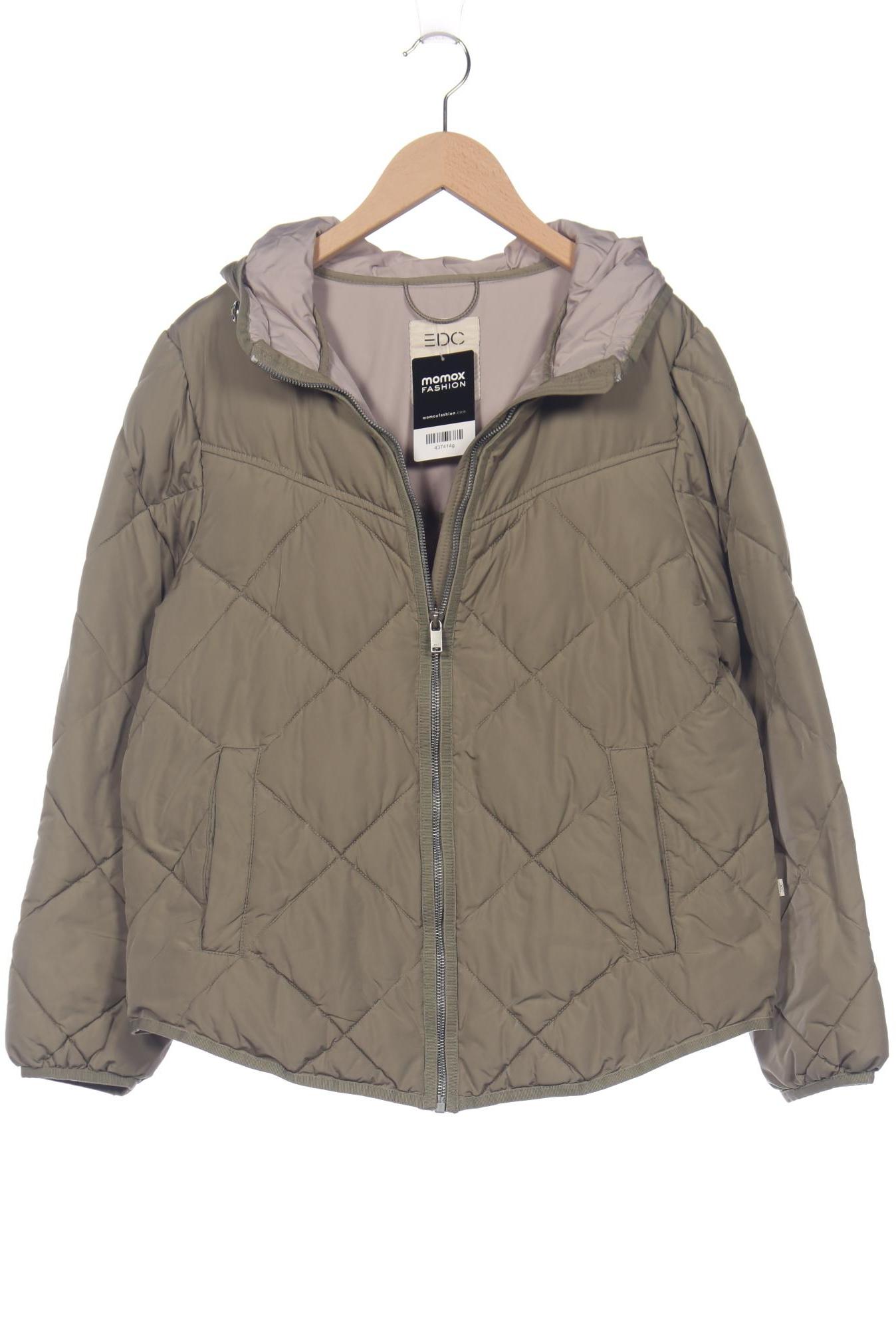

edc by Esprit Damen Jacke, beige, Gr. 38