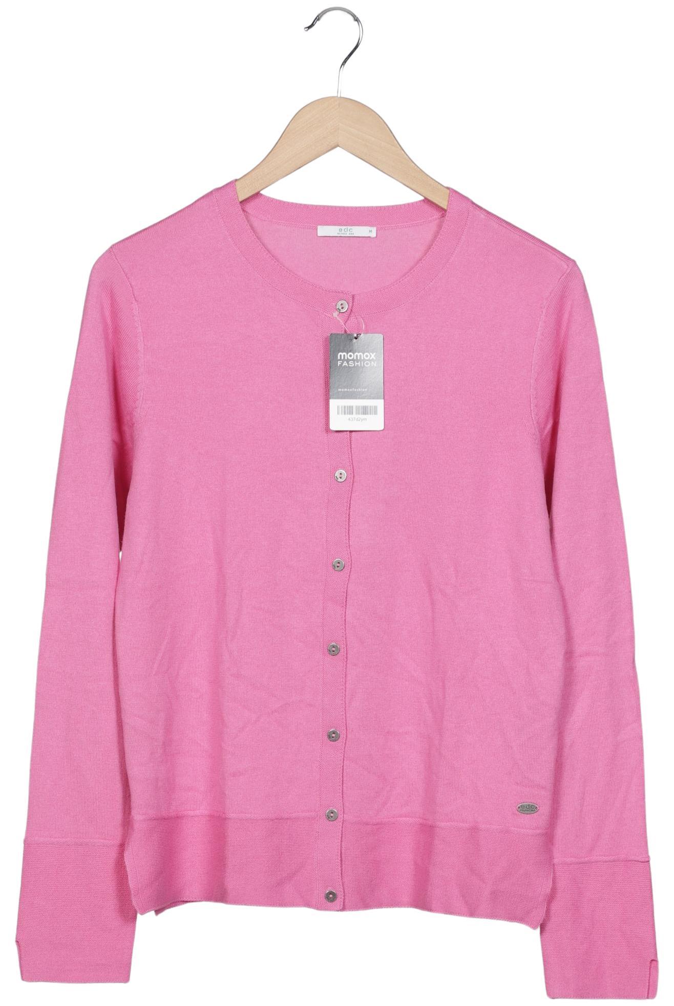 

edc by Esprit Damen Strickjacke, pink, Gr. 38