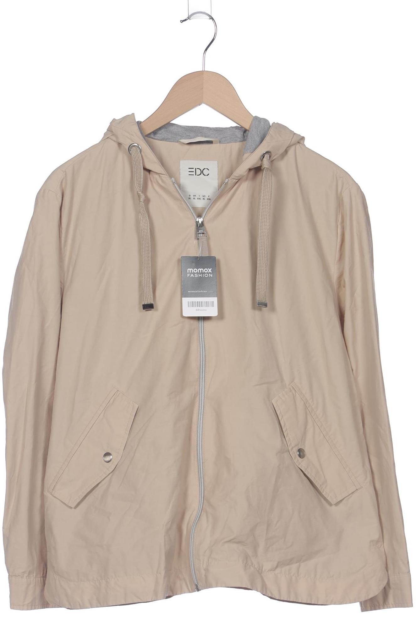 

edc by Esprit Damen Jacke, beige, Gr. 44