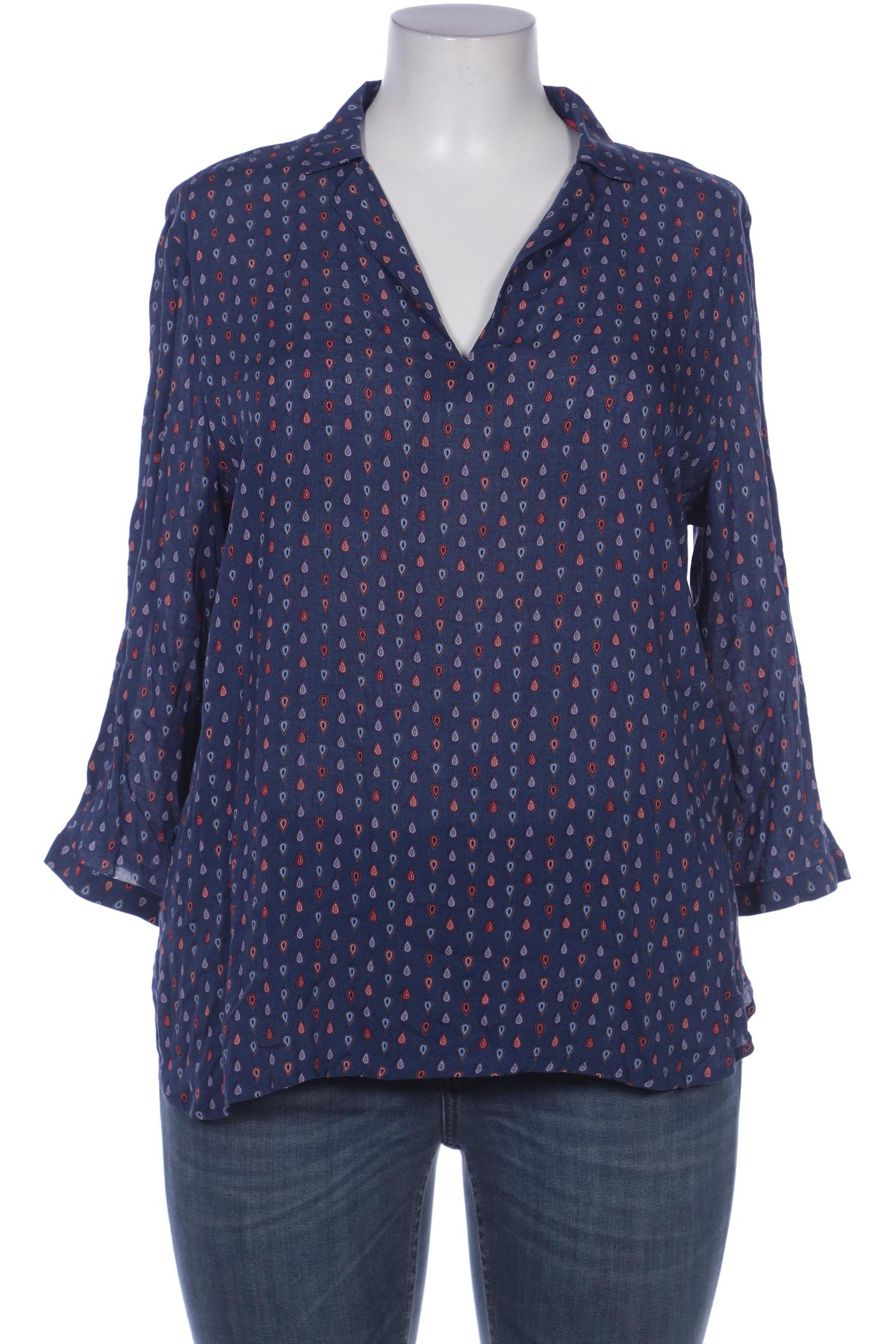

edc by Esprit Damen Bluse, marineblau, Gr. 44