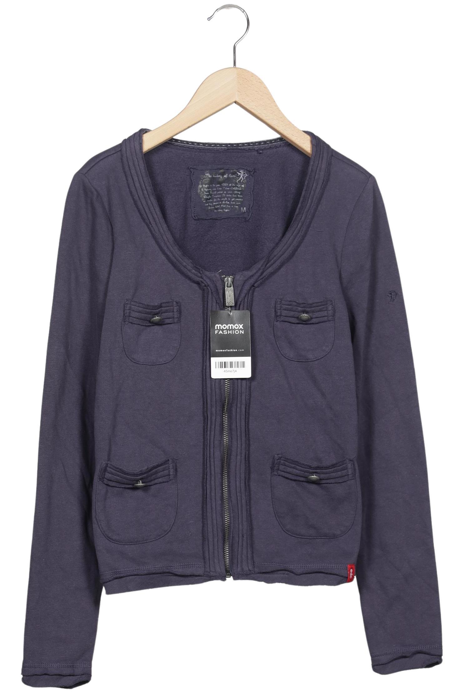 

edc by Esprit Damen Sweatshirt, marineblau, Gr. 38