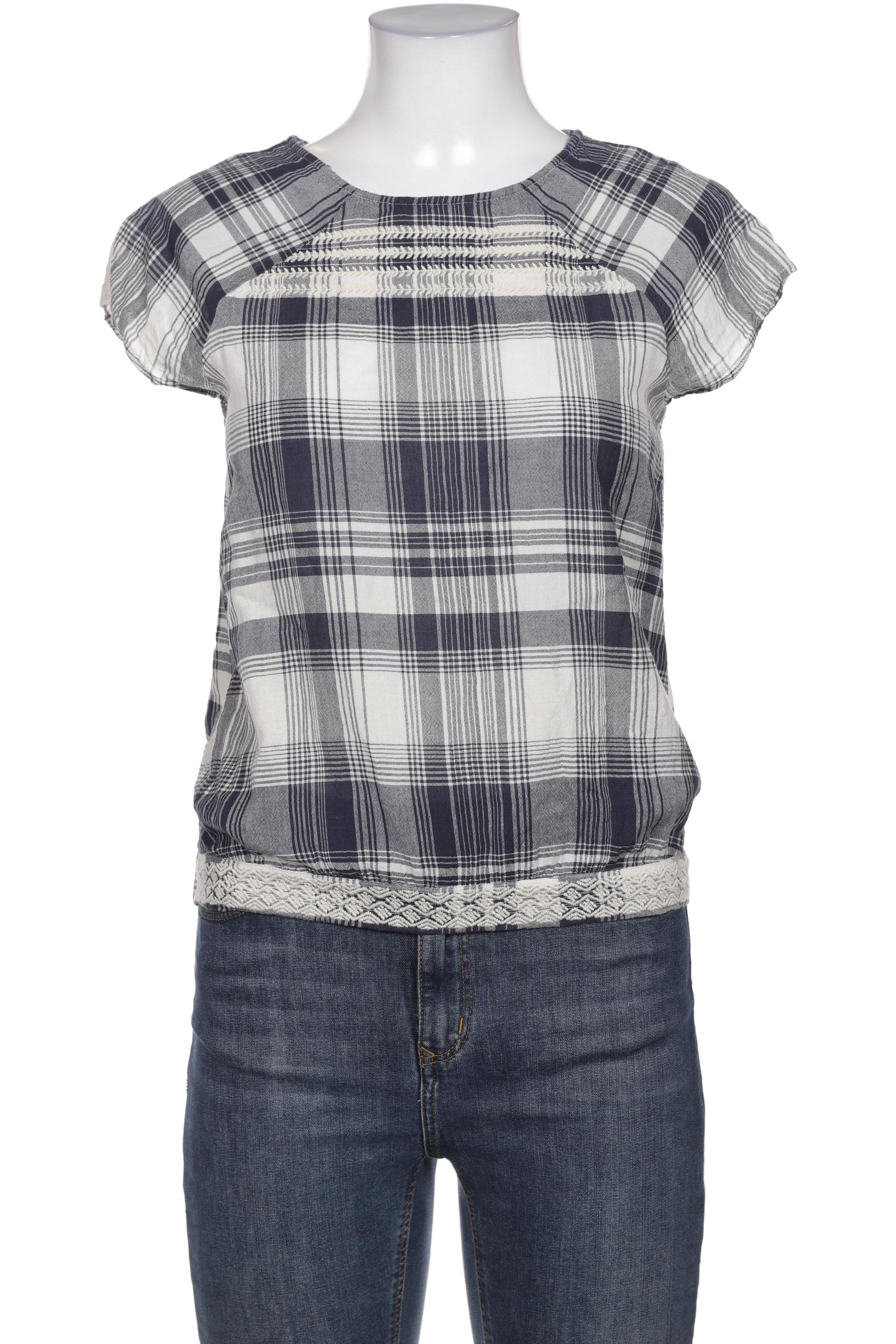 

edc by Esprit Damen Bluse, marineblau, Gr. 34