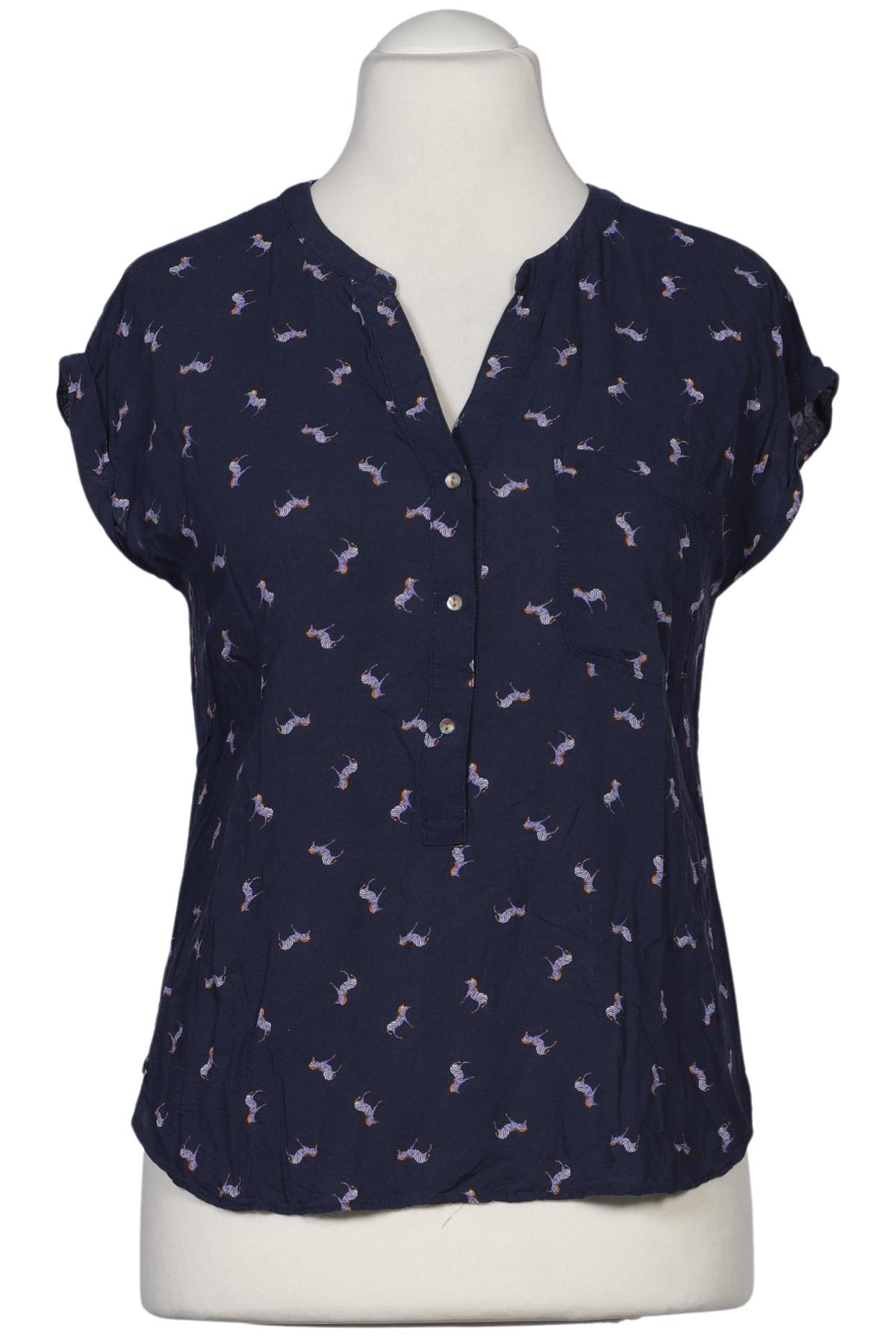 

edc by Esprit Damen Bluse, marineblau, Gr. 38