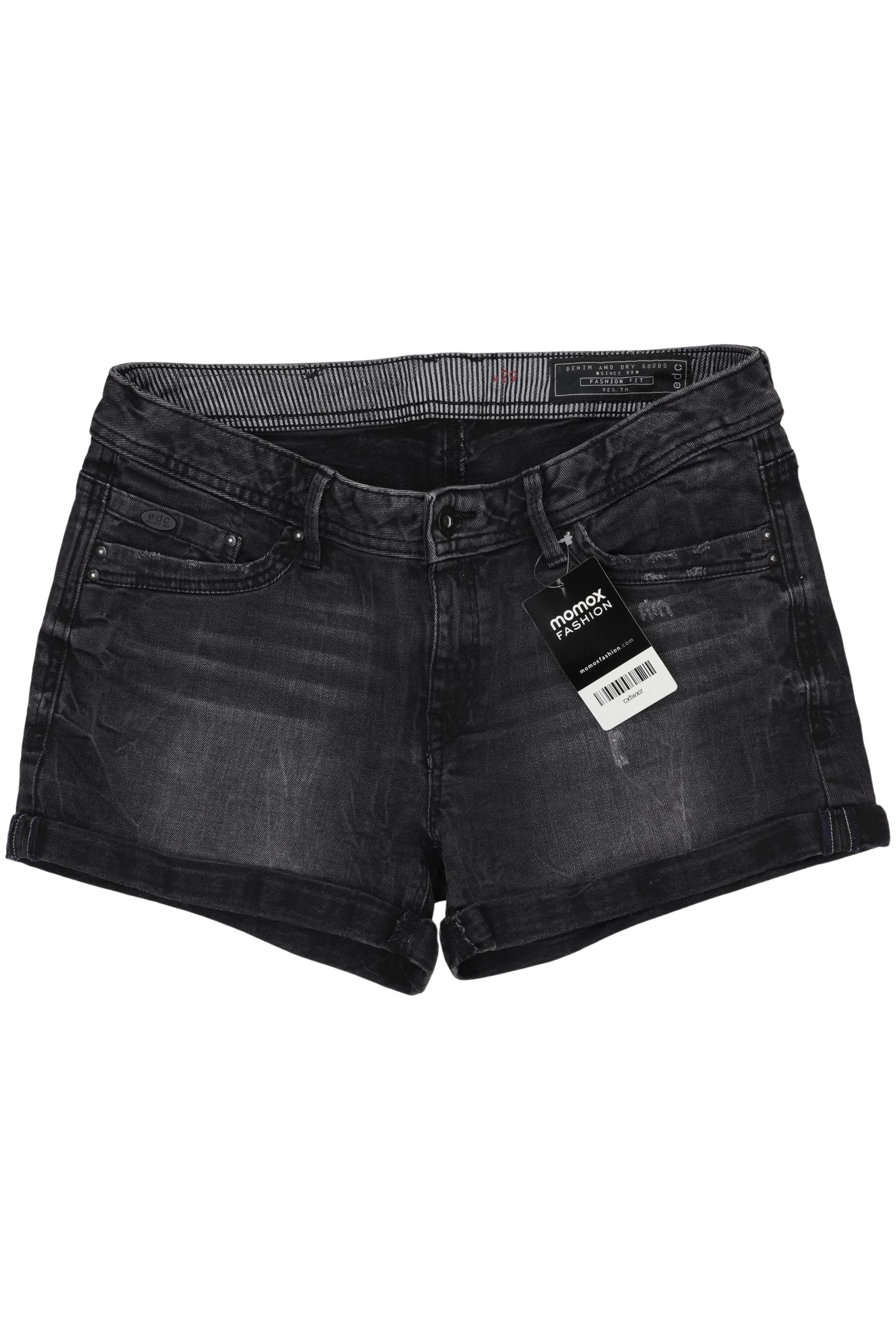 

edc by Esprit Damen Shorts, schwarz, Gr. 29