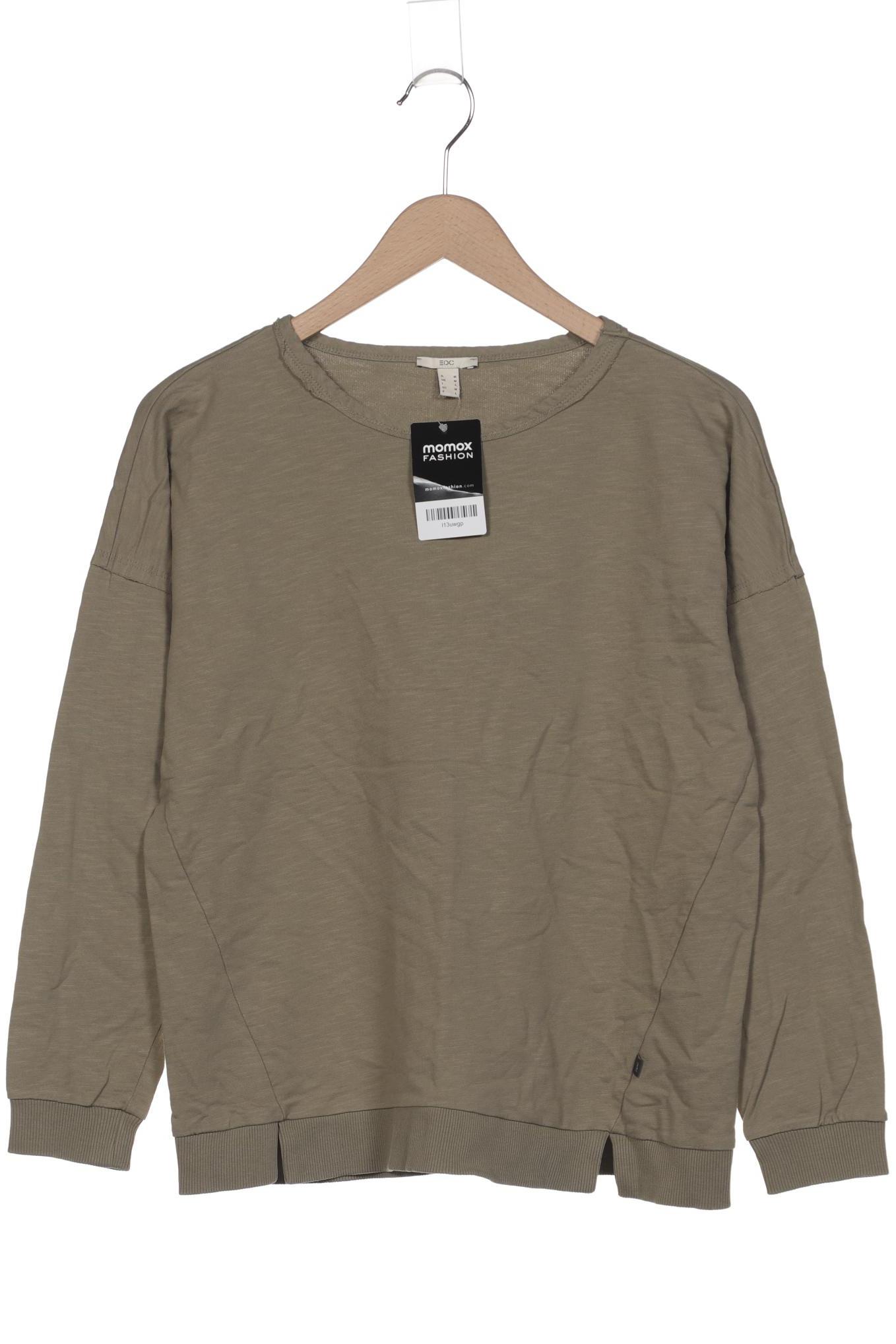 

edc by Esprit Damen Sweatshirt, grün, Gr. 38