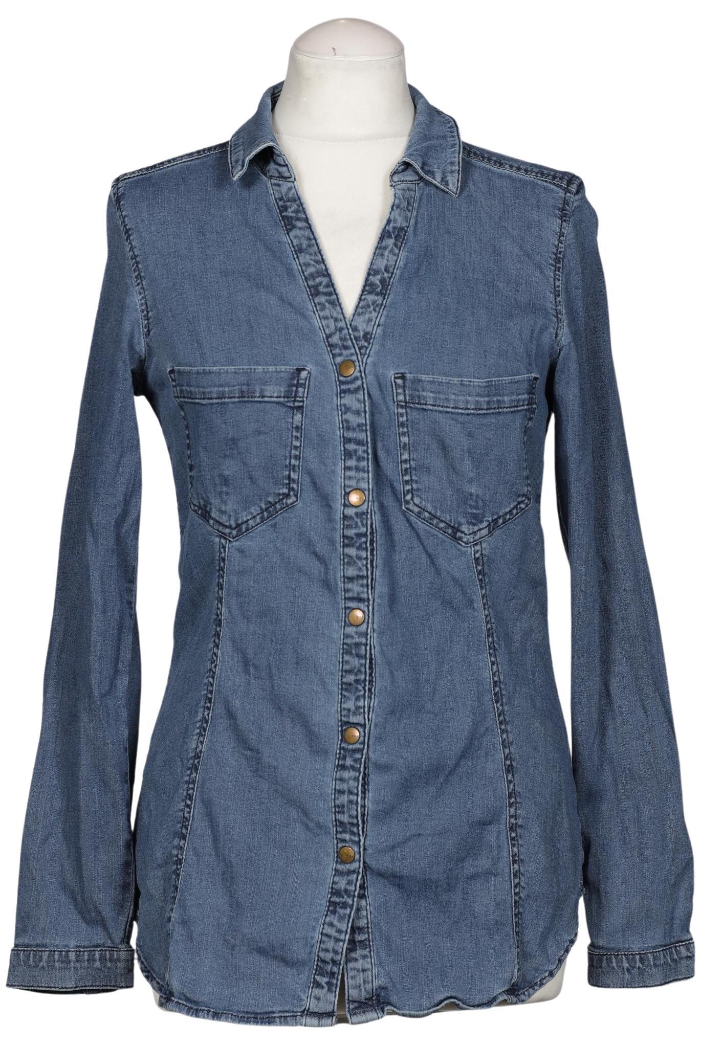 

edc by Esprit Damen Bluse, blau, Gr. 38