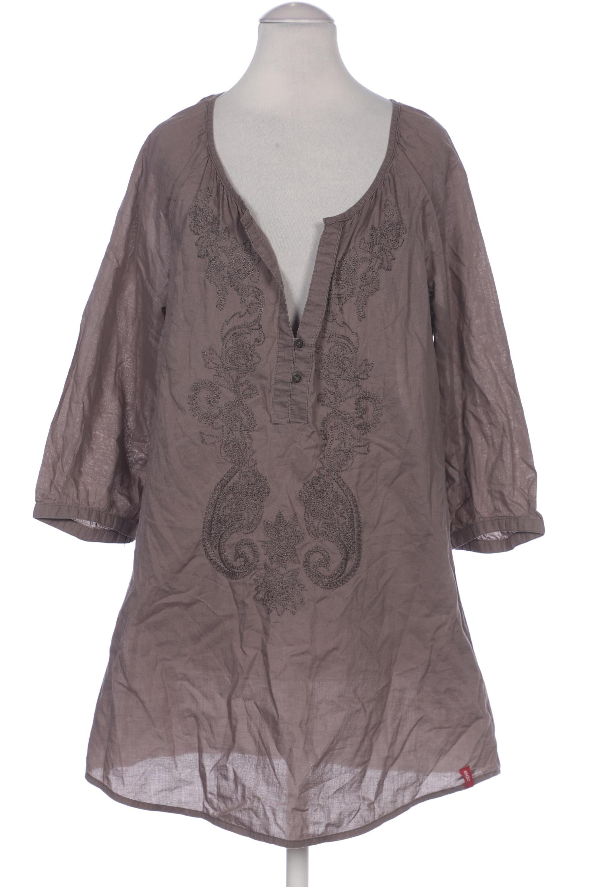 

edc by Esprit Damen Bluse, grau, Gr. 36