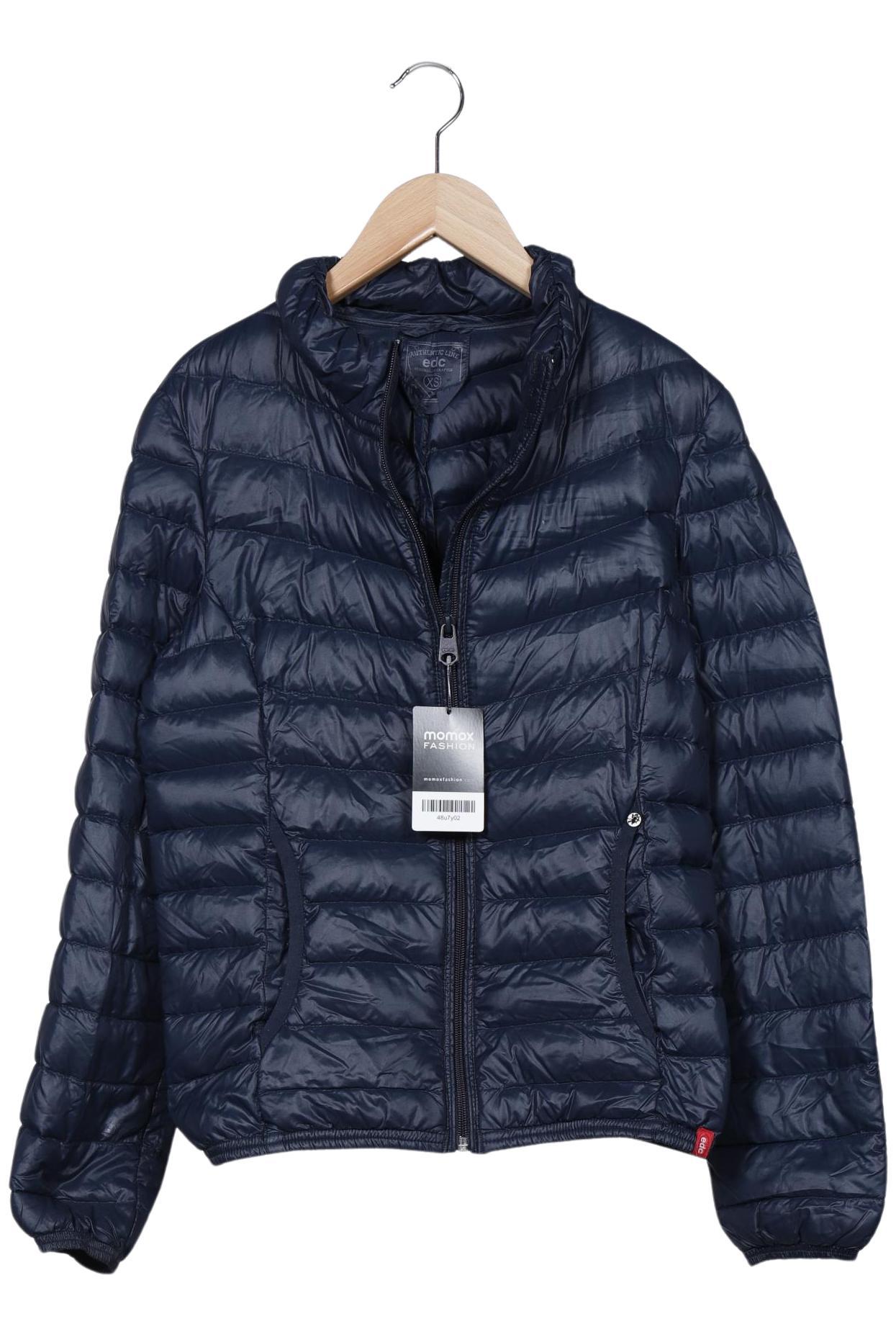 

edc by Esprit Damen Jacke, marineblau, Gr. 34
