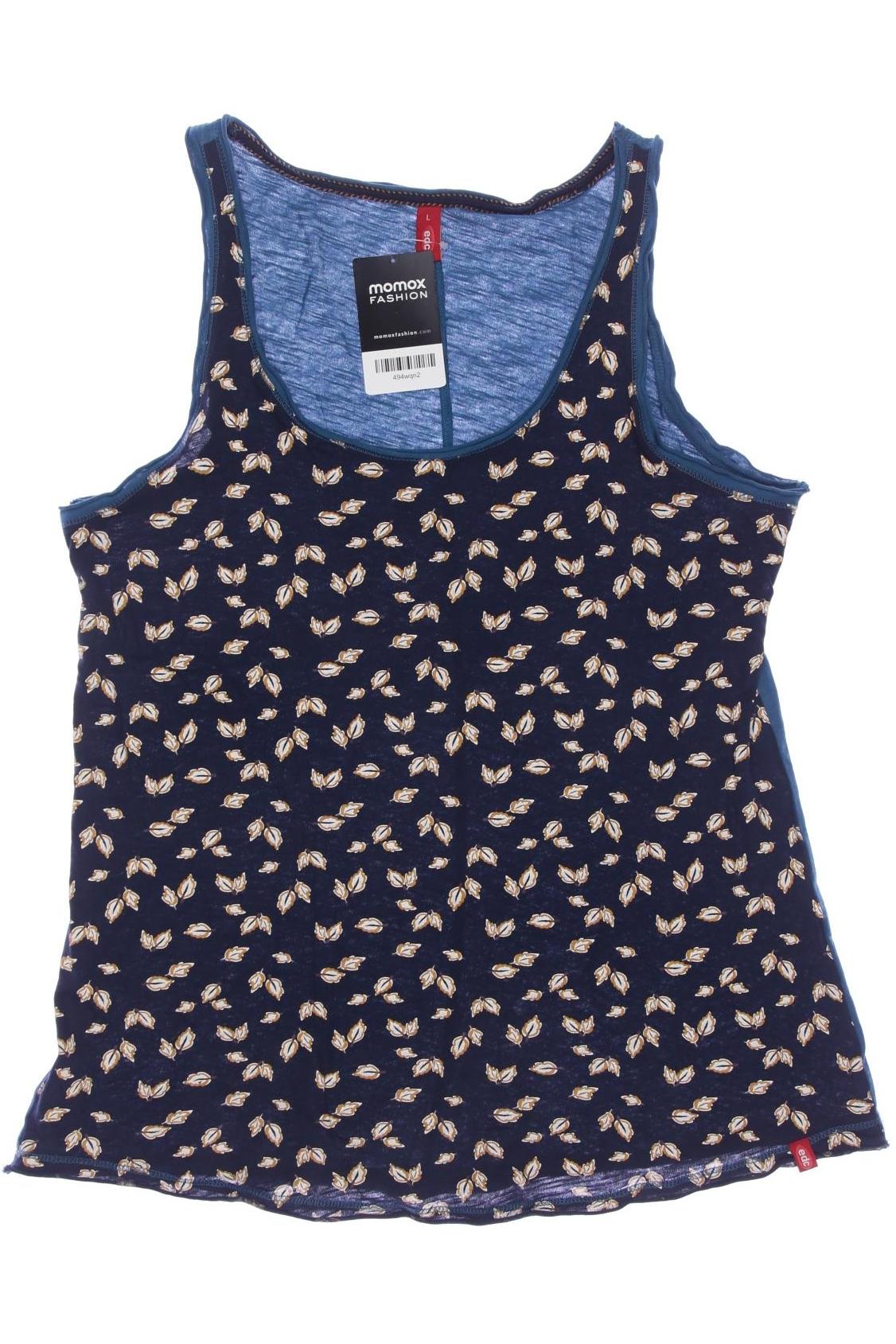 

edc by Esprit Damen Top, blau, Gr. 42