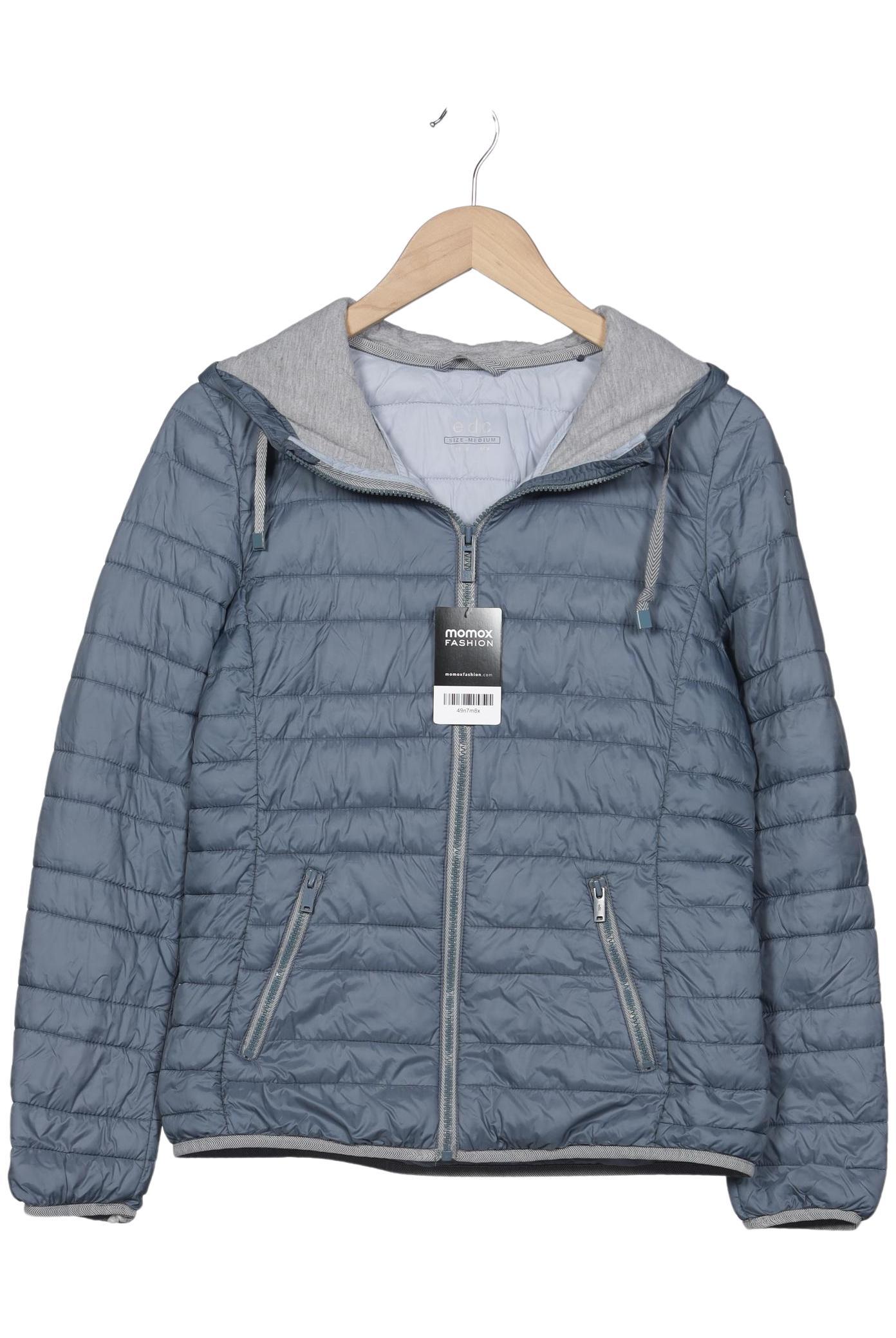 

edc by Esprit Damen Jacke, blau, Gr. 38