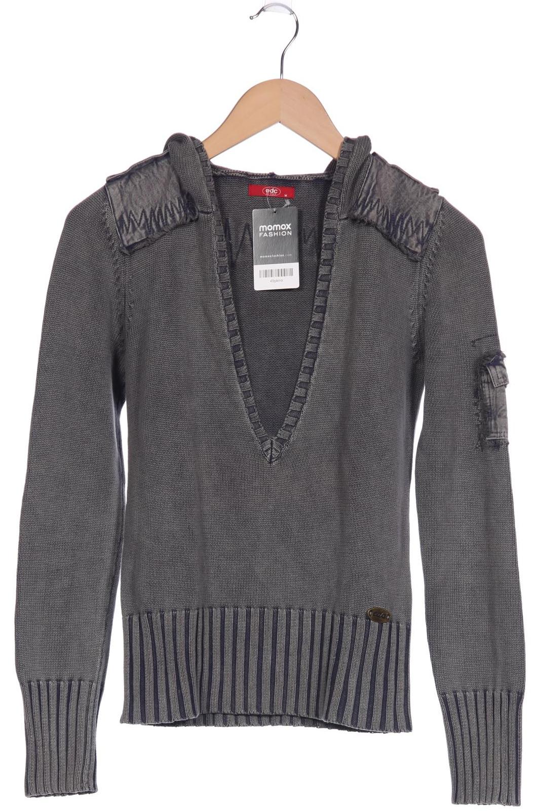 

edc by Esprit Damen Pullover, grau, Gr. 38