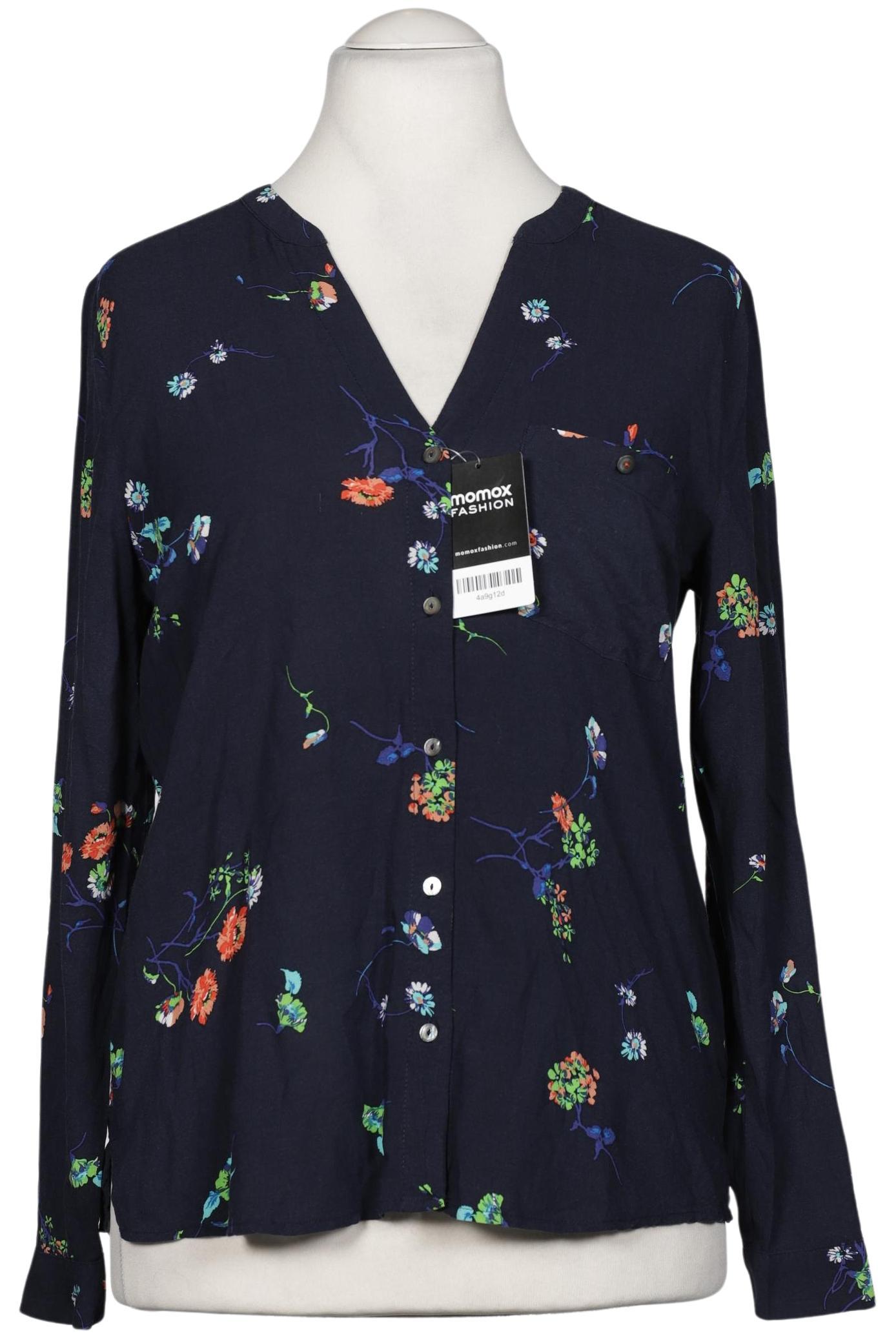 

edc by Esprit Damen Bluse, marineblau, Gr. 42