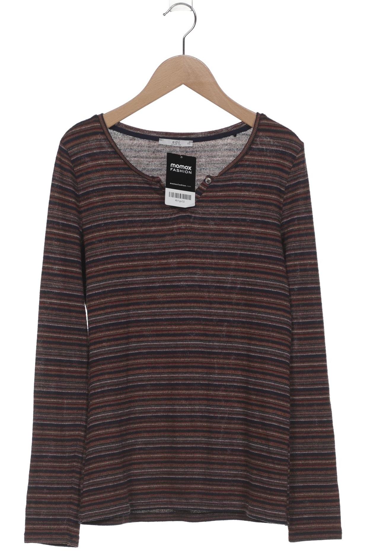 

edc by Esprit Damen Pullover, braun, Gr. 34