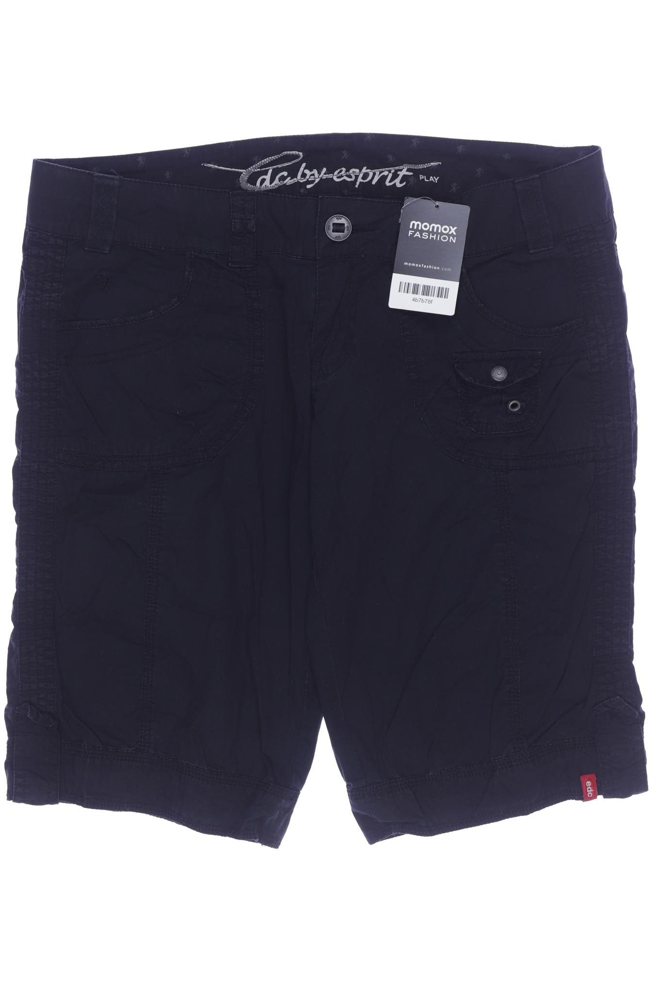 

edc by Esprit Damen Shorts, schwarz, Gr. 40