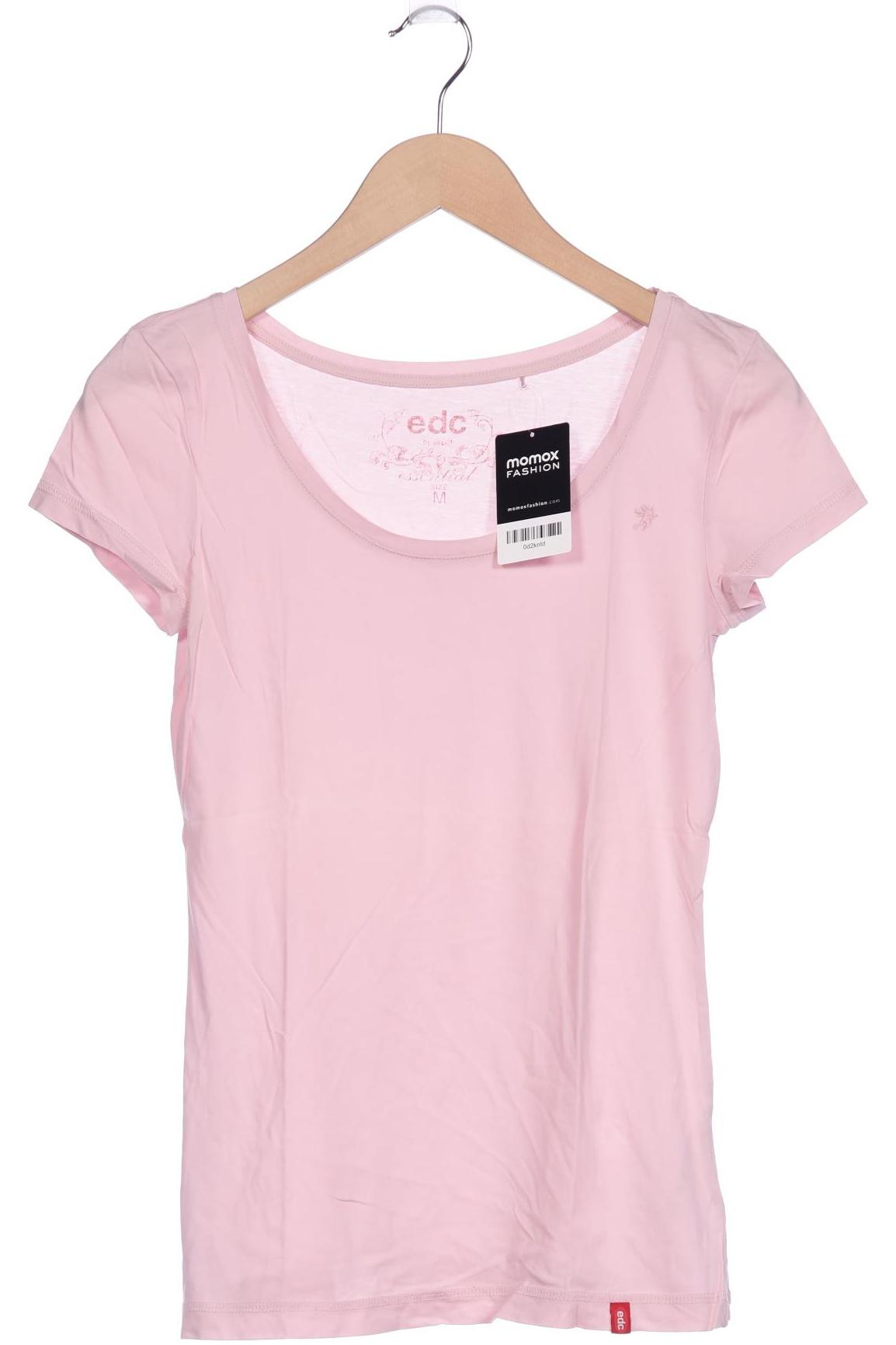 

edc by Esprit Damen T-Shirt, pink, Gr. 38