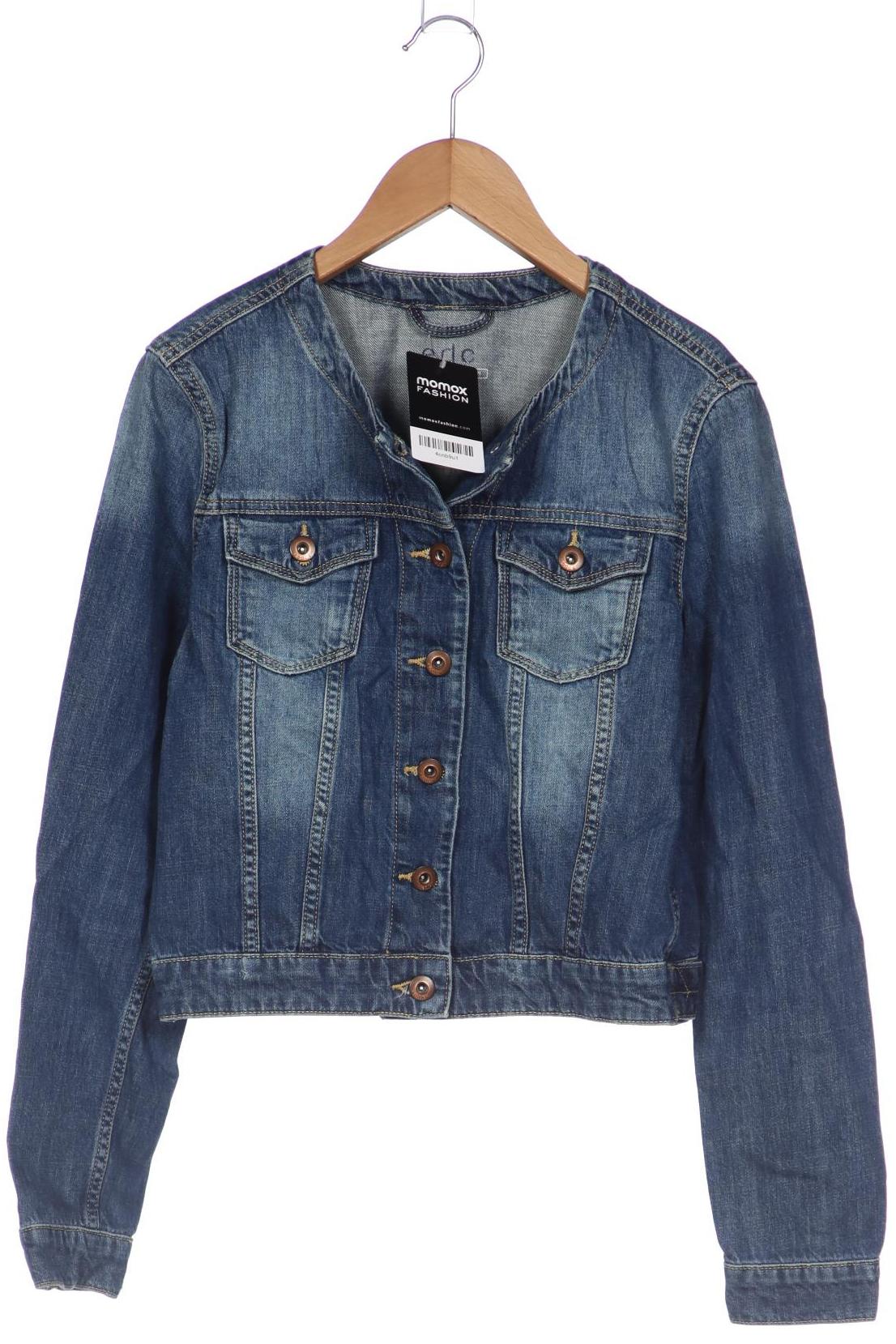 

edc by Esprit Damen Jacke, blau, Gr. 38