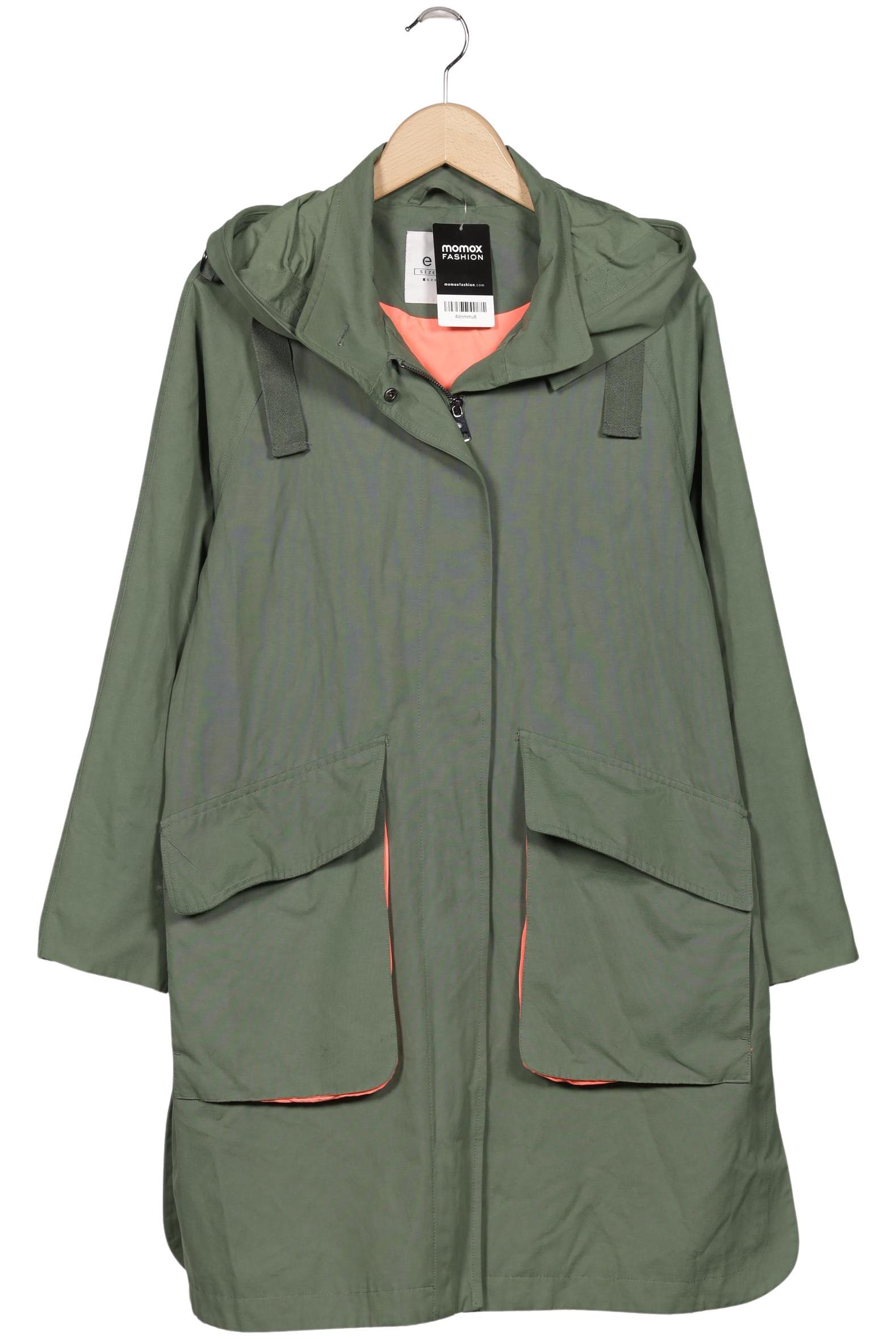 

edc by Esprit Damen Mantel, grün, Gr. 36