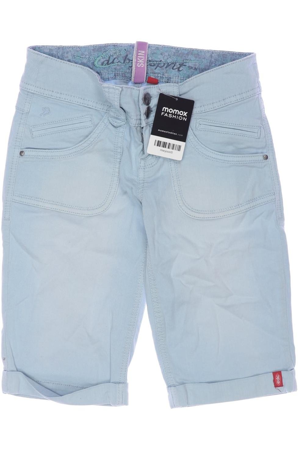 

edc by Esprit Damen Shorts, hellblau, Gr. 32