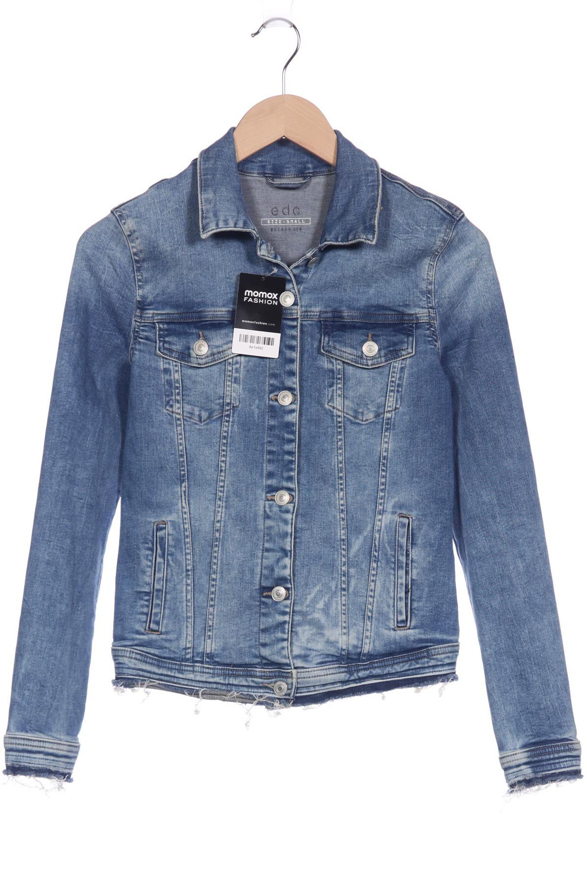 

edc by Esprit Damen Jacke, blau, Gr. 36