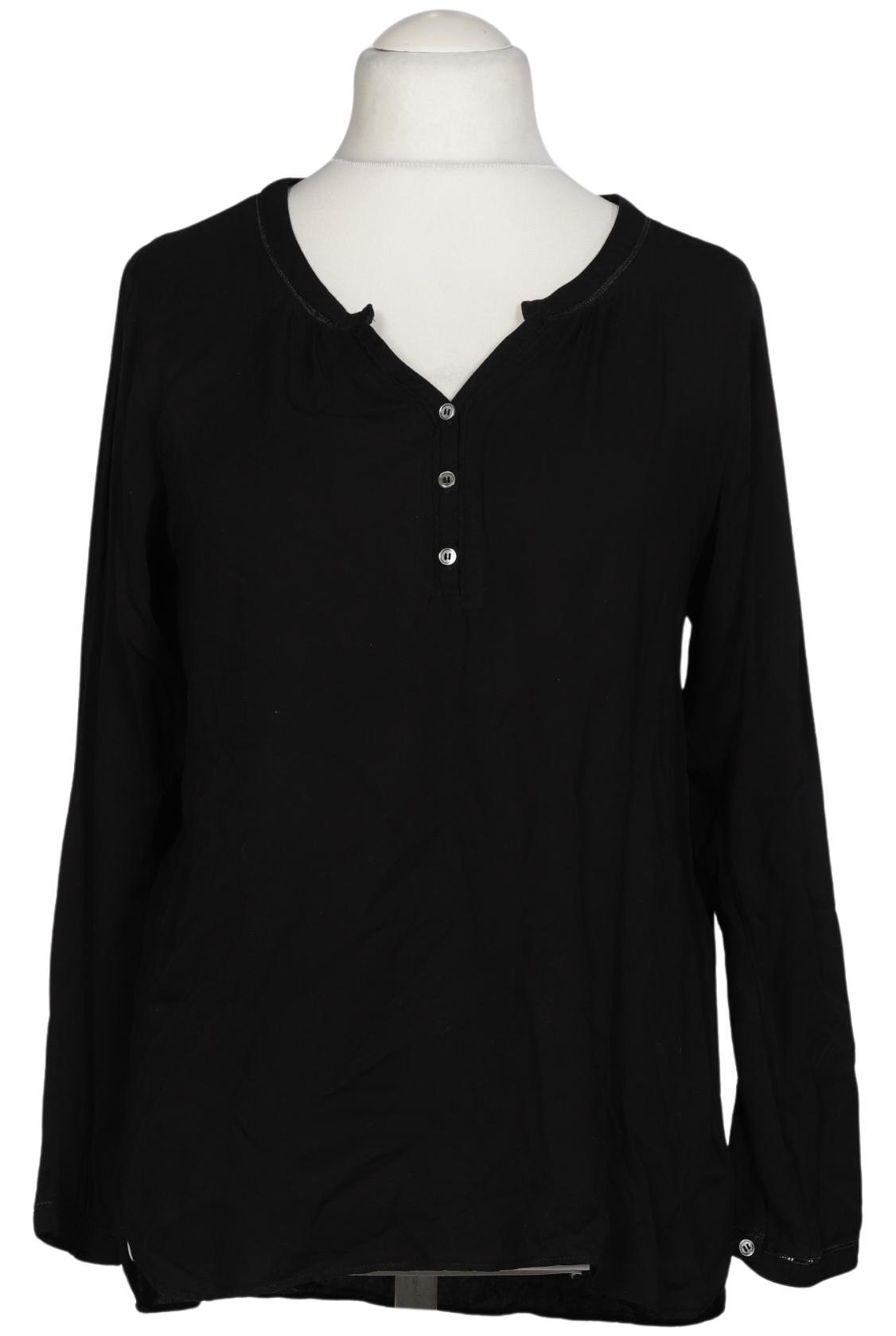 

edc by Esprit Damen Bluse, schwarz, Gr. 44