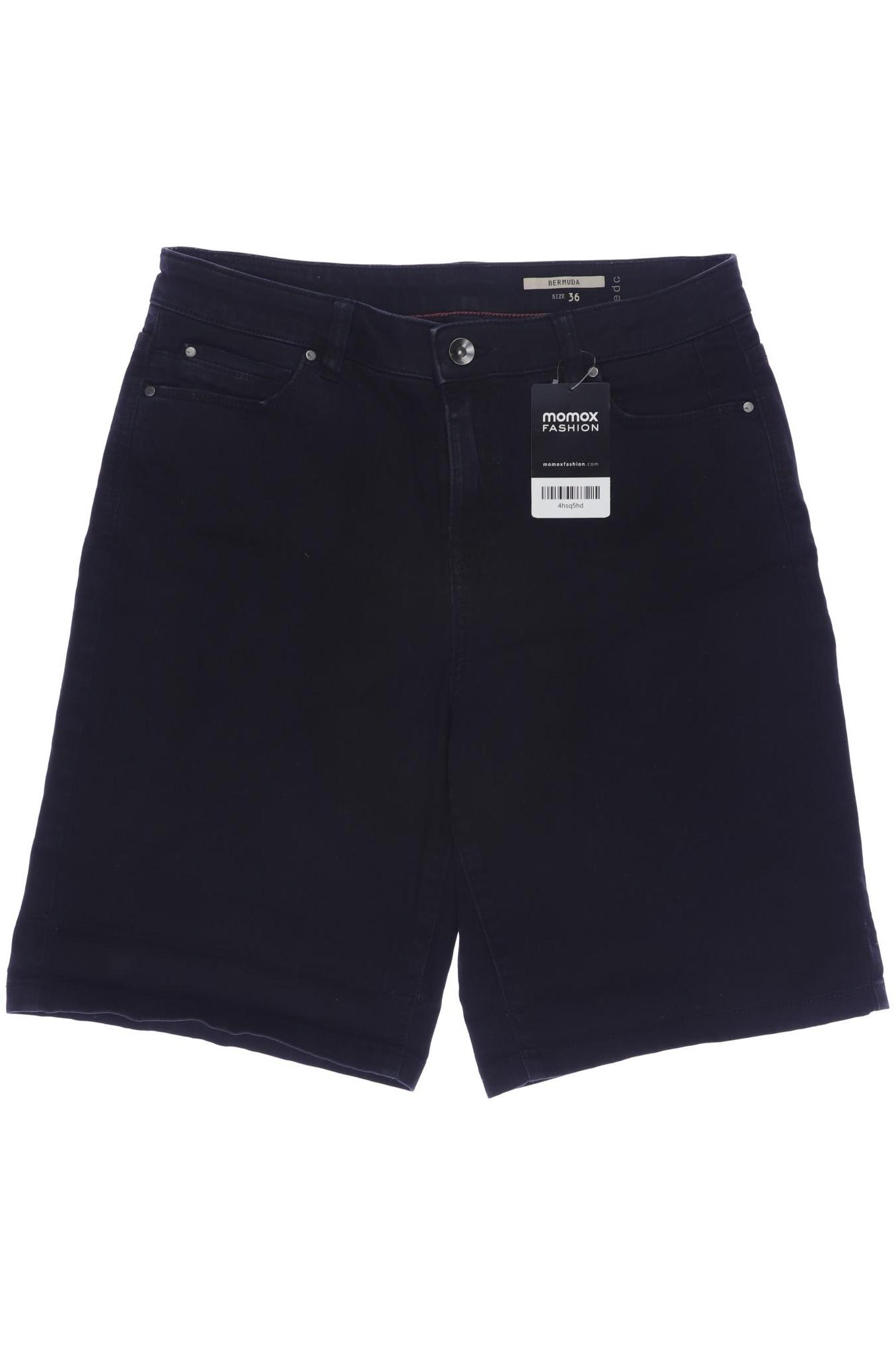 

edc by Esprit Damen Shorts, schwarz, Gr. 36