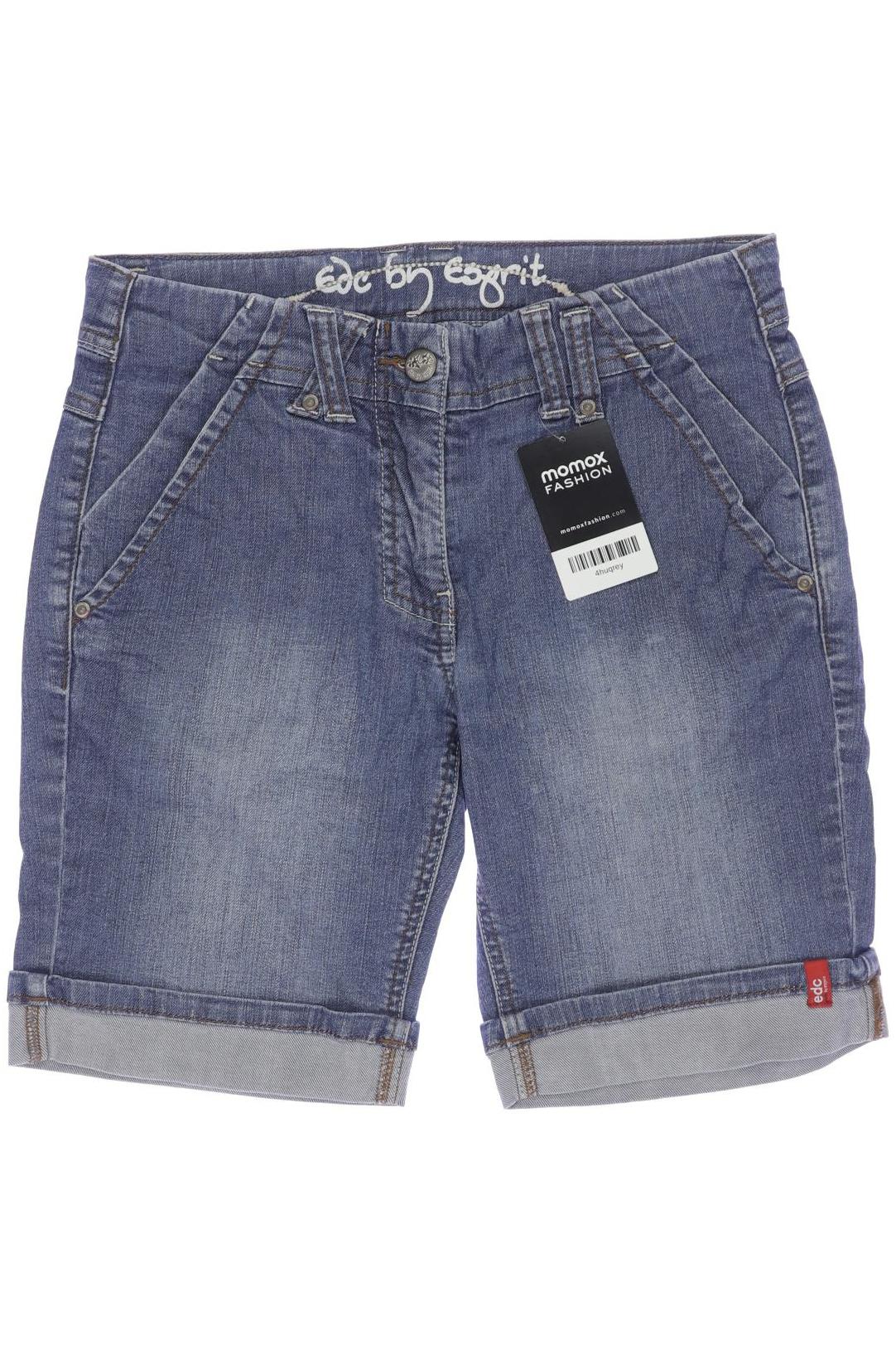 

edc by Esprit Damen Shorts, blau, Gr. 176