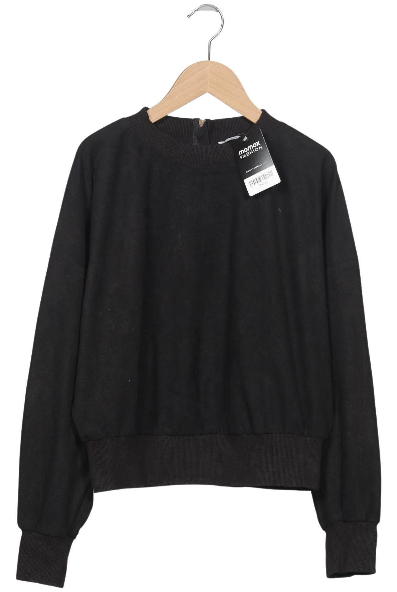 

edc by Esprit Damen Sweatshirt, schwarz, Gr. 34