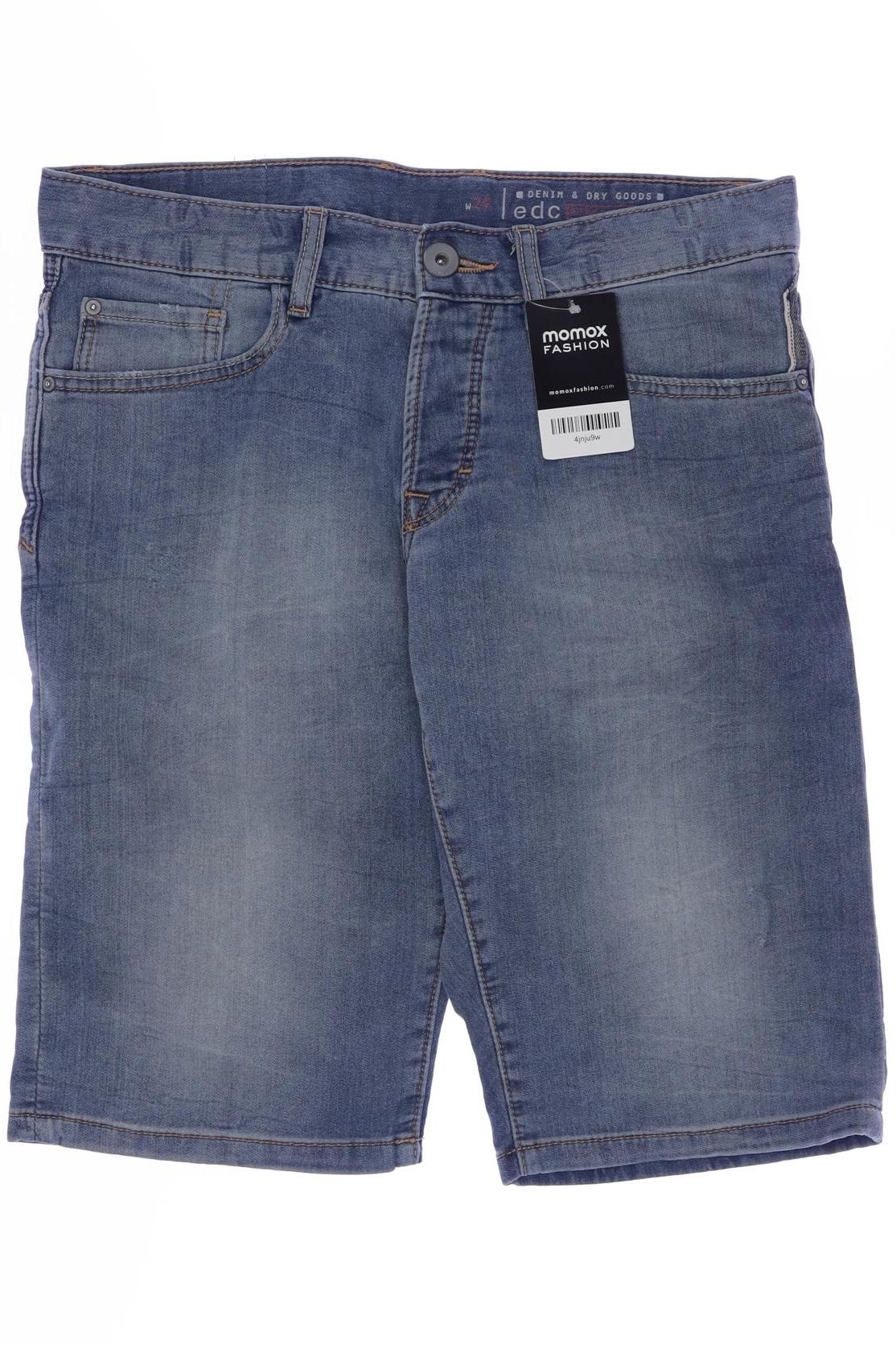 

edc by Esprit Damen Shorts, blau, Gr. 29