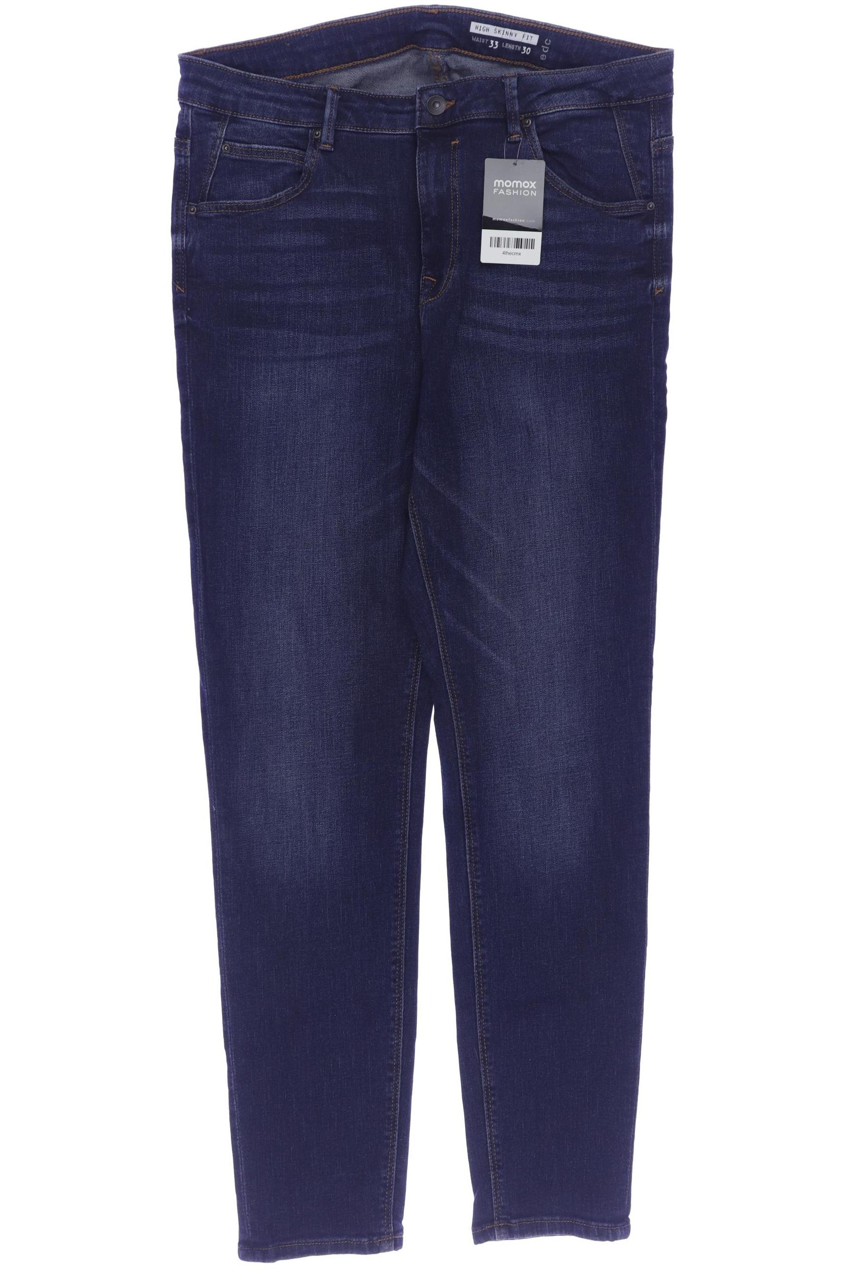 

edc by Esprit Damen Jeans, blau, Gr. 33