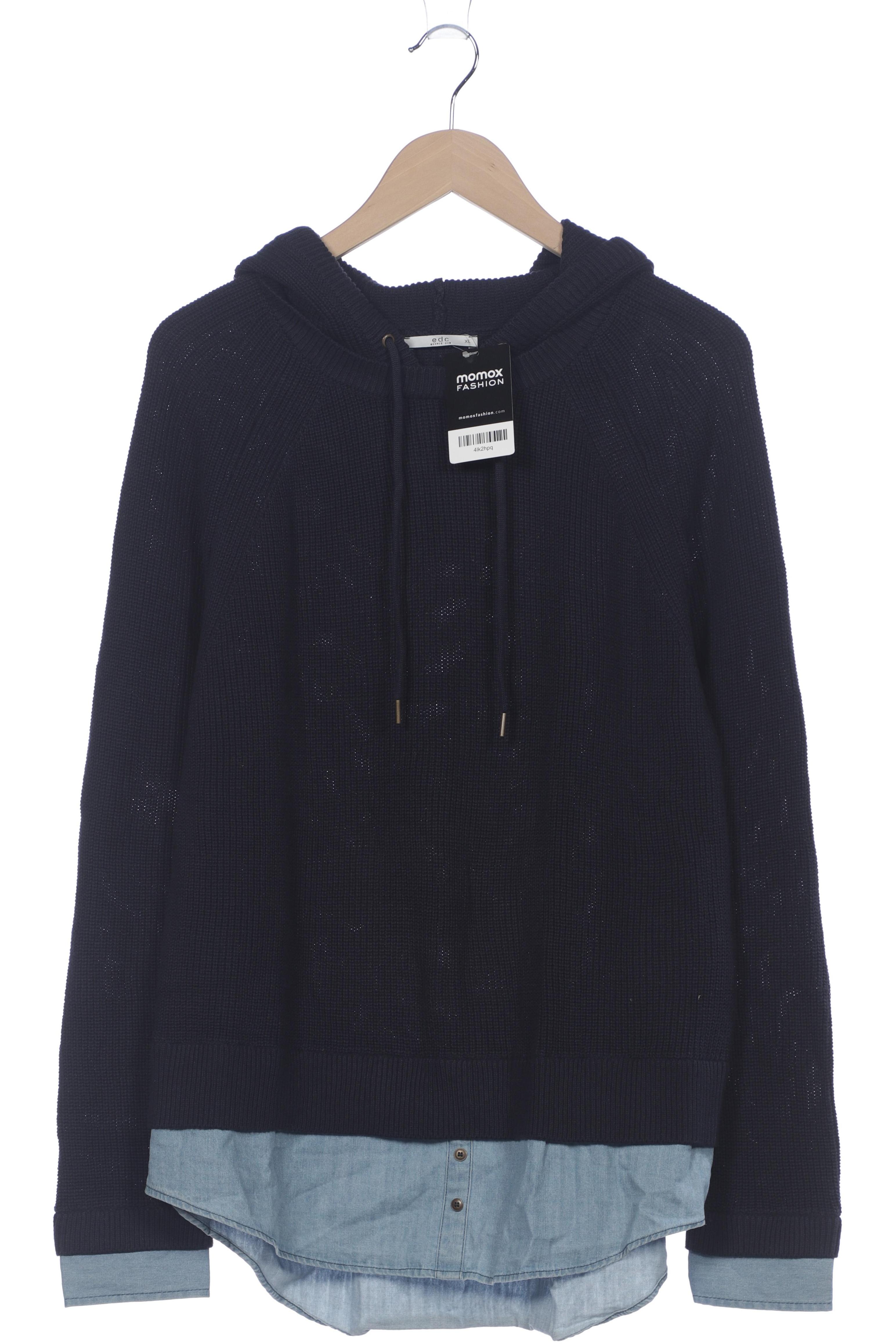 

edc by Esprit Damen Pullover, marineblau, Gr. 44