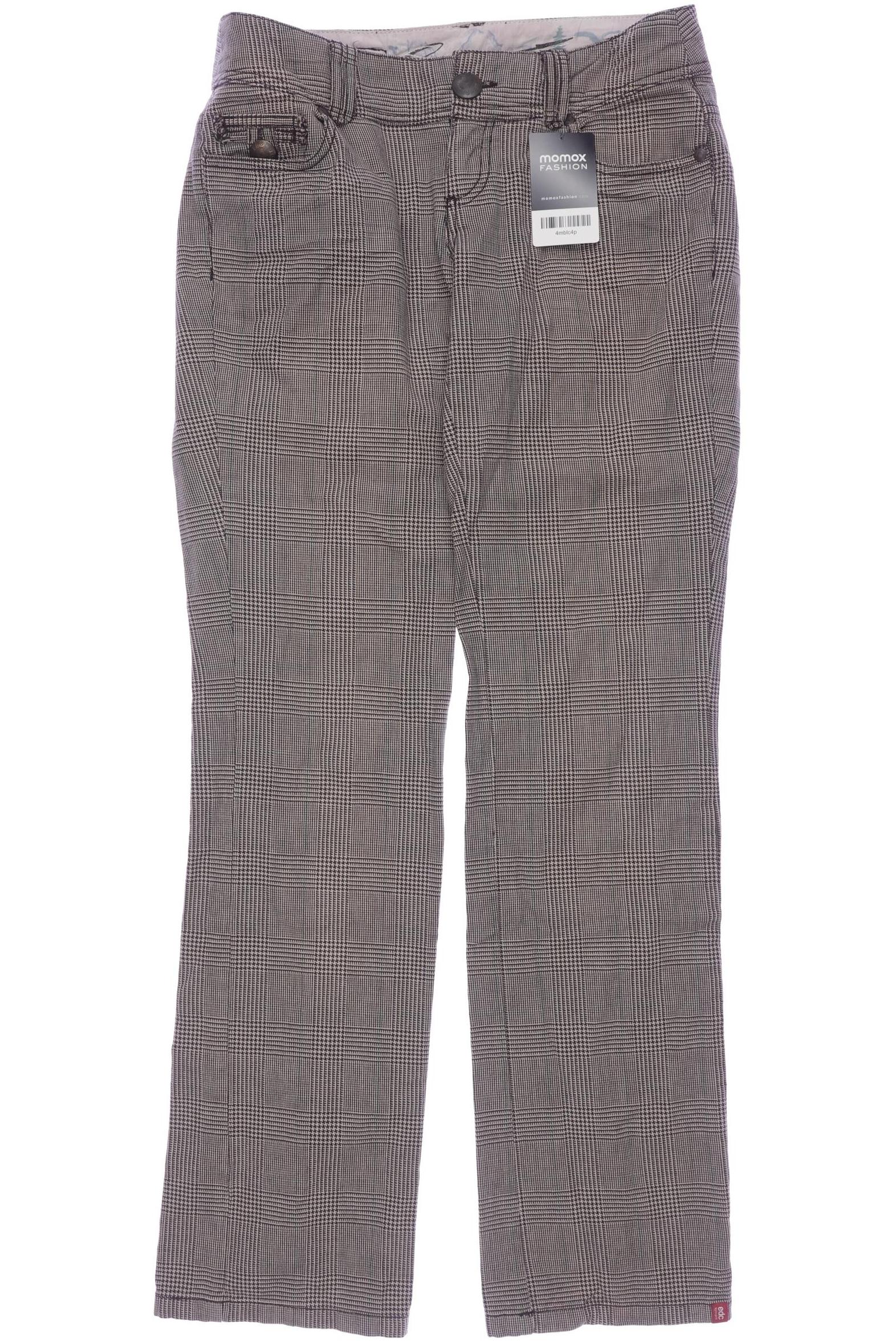 

edc by Esprit Damen Stoffhose, braun, Gr. 34