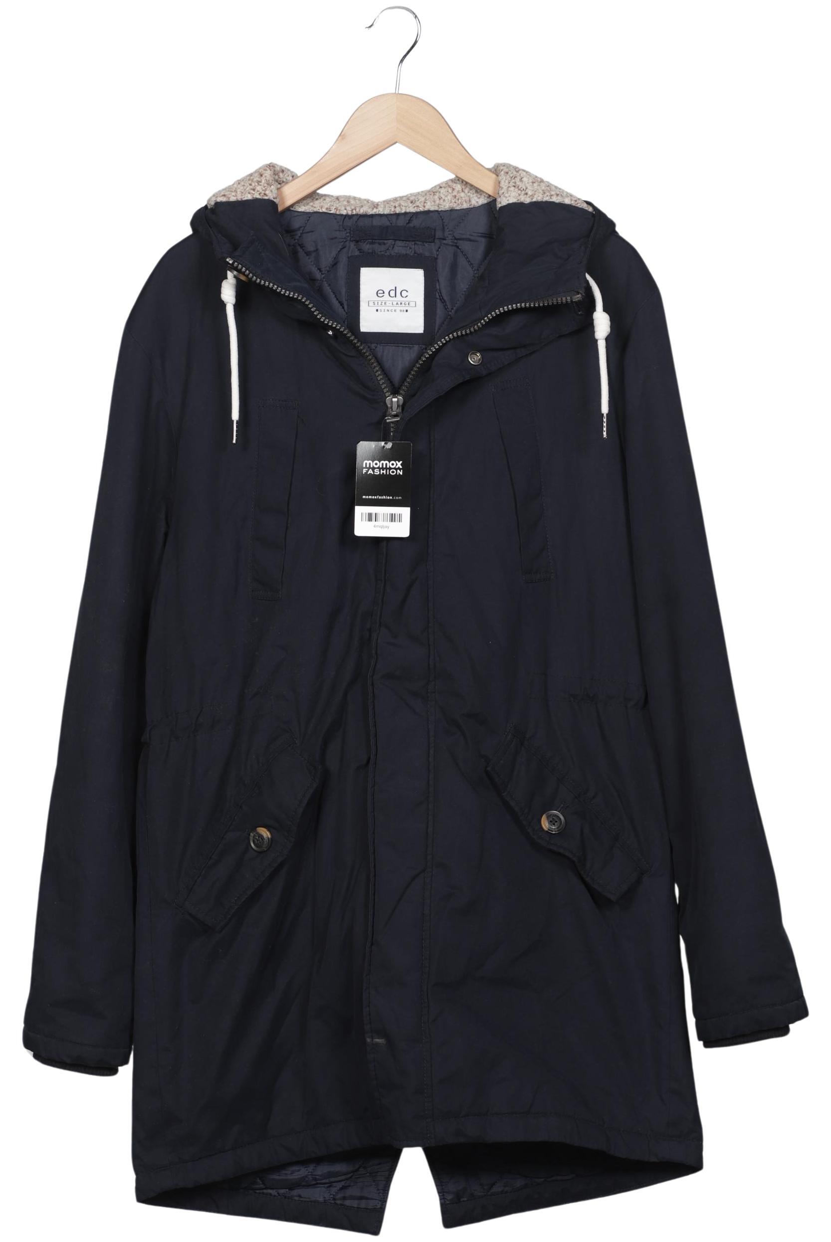 Thumbnail - edc by Esprit Herren Mantel, marineblau, Gr. 52