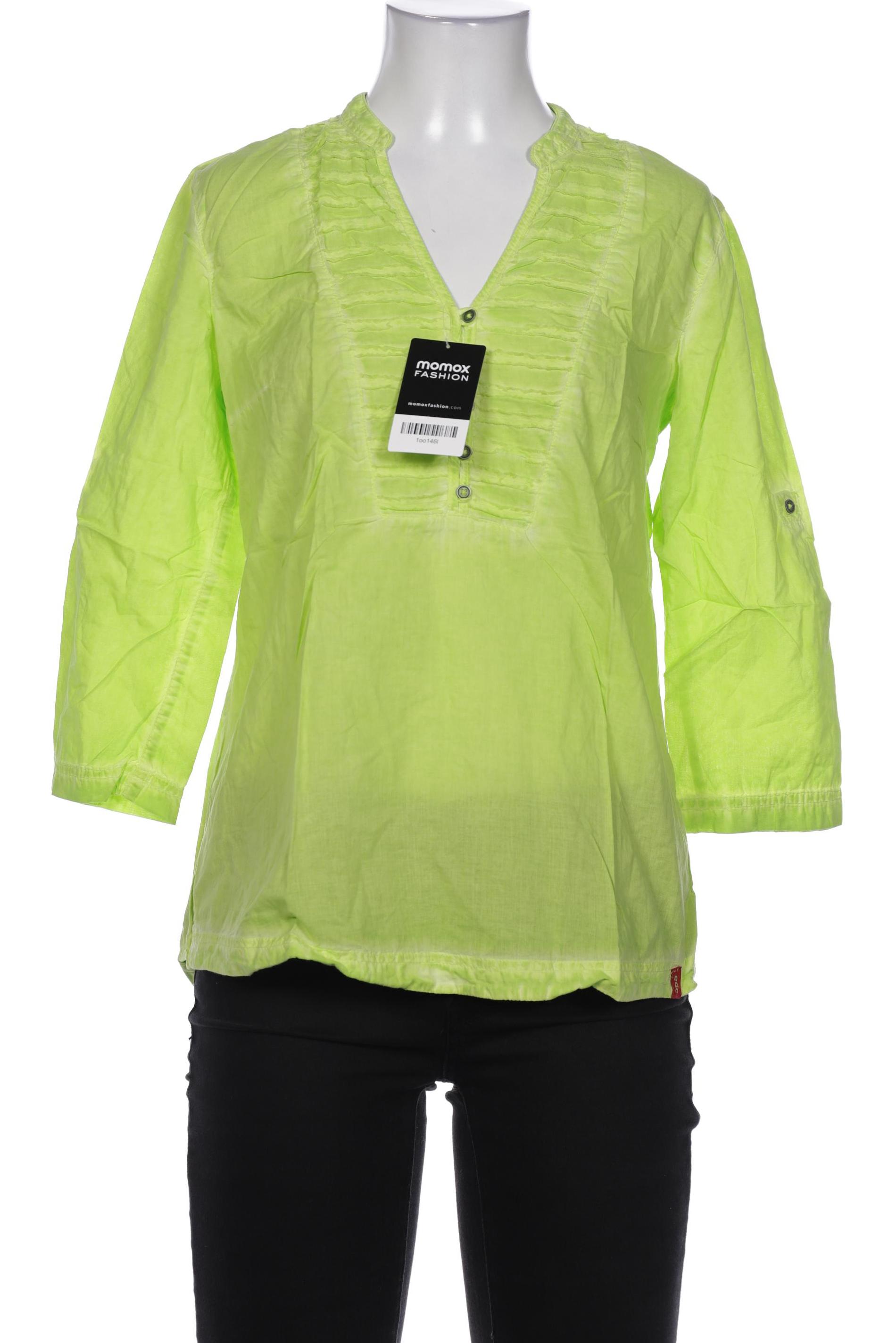

edc by Esprit Damen Bluse, grün, Gr. 36