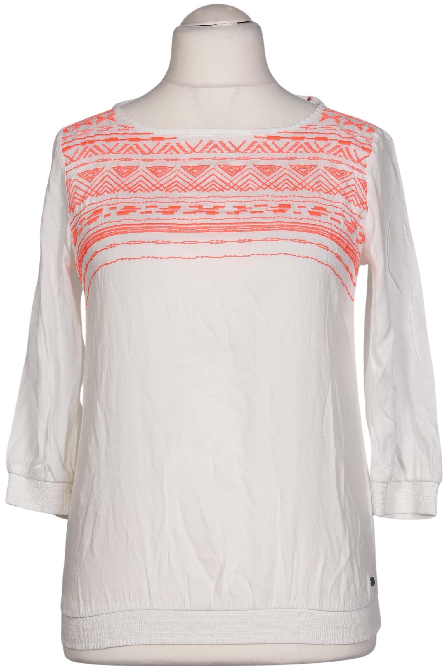 

edc by Esprit Damen Bluse, weiß, Gr. 38