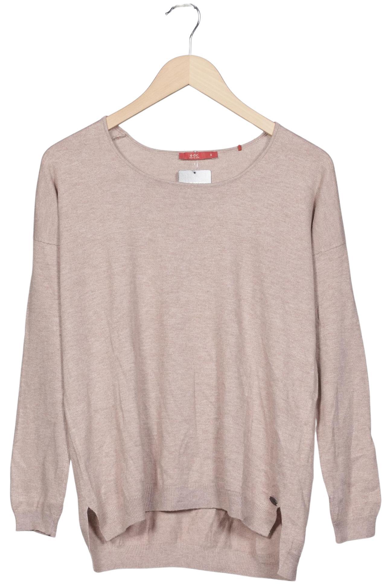 

edc by Esprit Damen Pullover, beige, Gr. 36