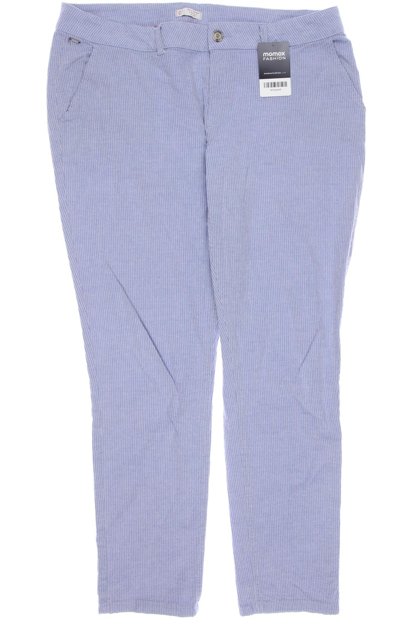 

edc by Esprit Damen Stoffhose, hellblau, Gr. 44